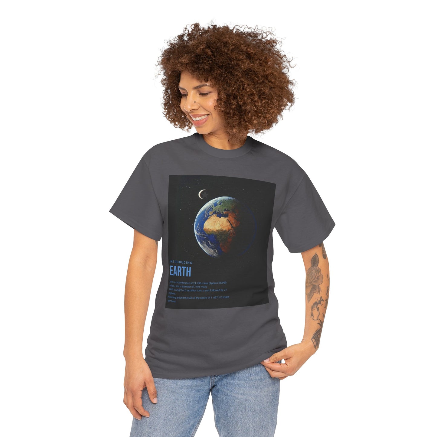 Earth Degrees Women's Heavy Cotton Tee