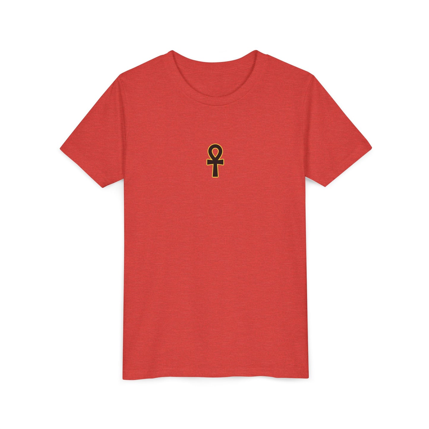 Ankh Djed symbols "Everlasting Life & Stability" Youth Short Sleeve Tee