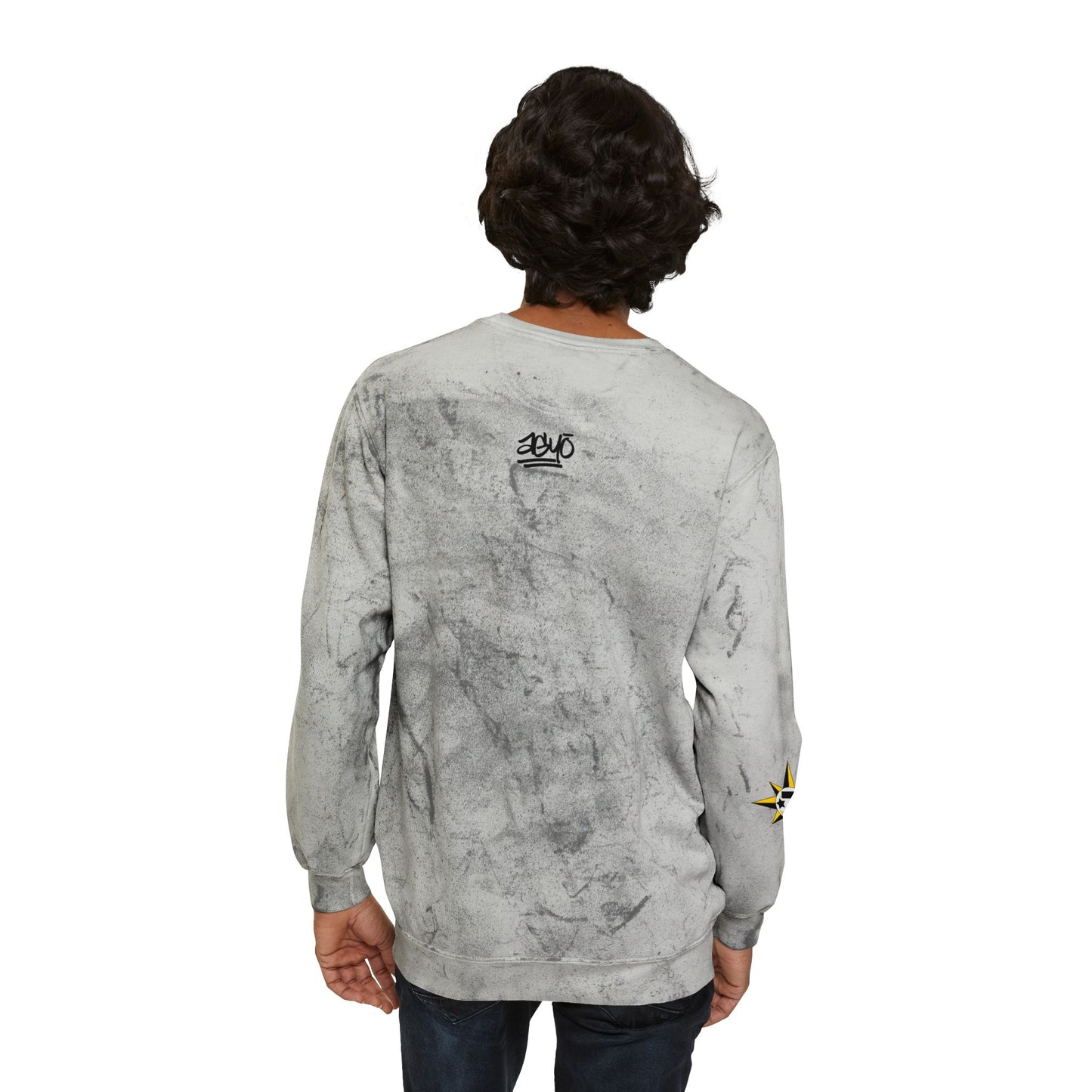 Supreme Being Color Blast Universal Crewneck Sweatshirt