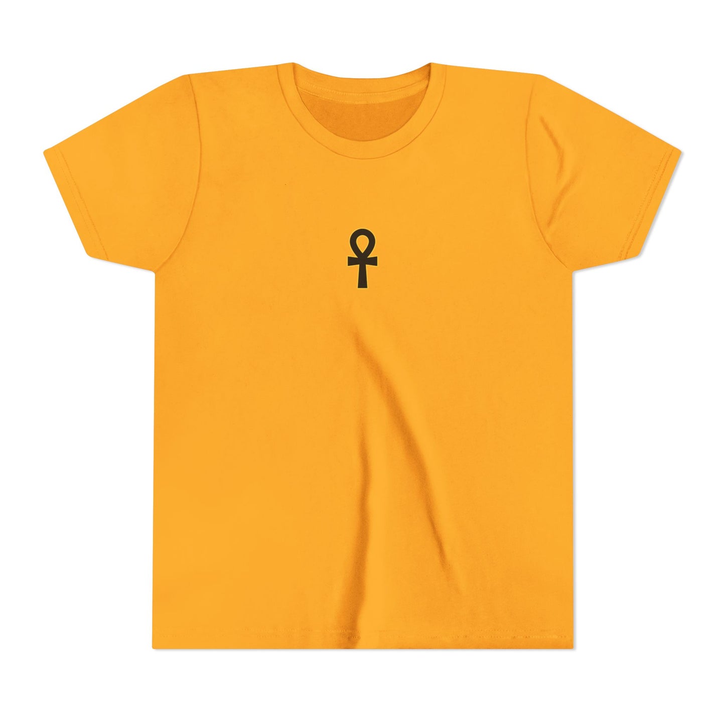 Ankh Djed symbols "Everlasting Life & Stability" Youth Short Sleeve Tee
