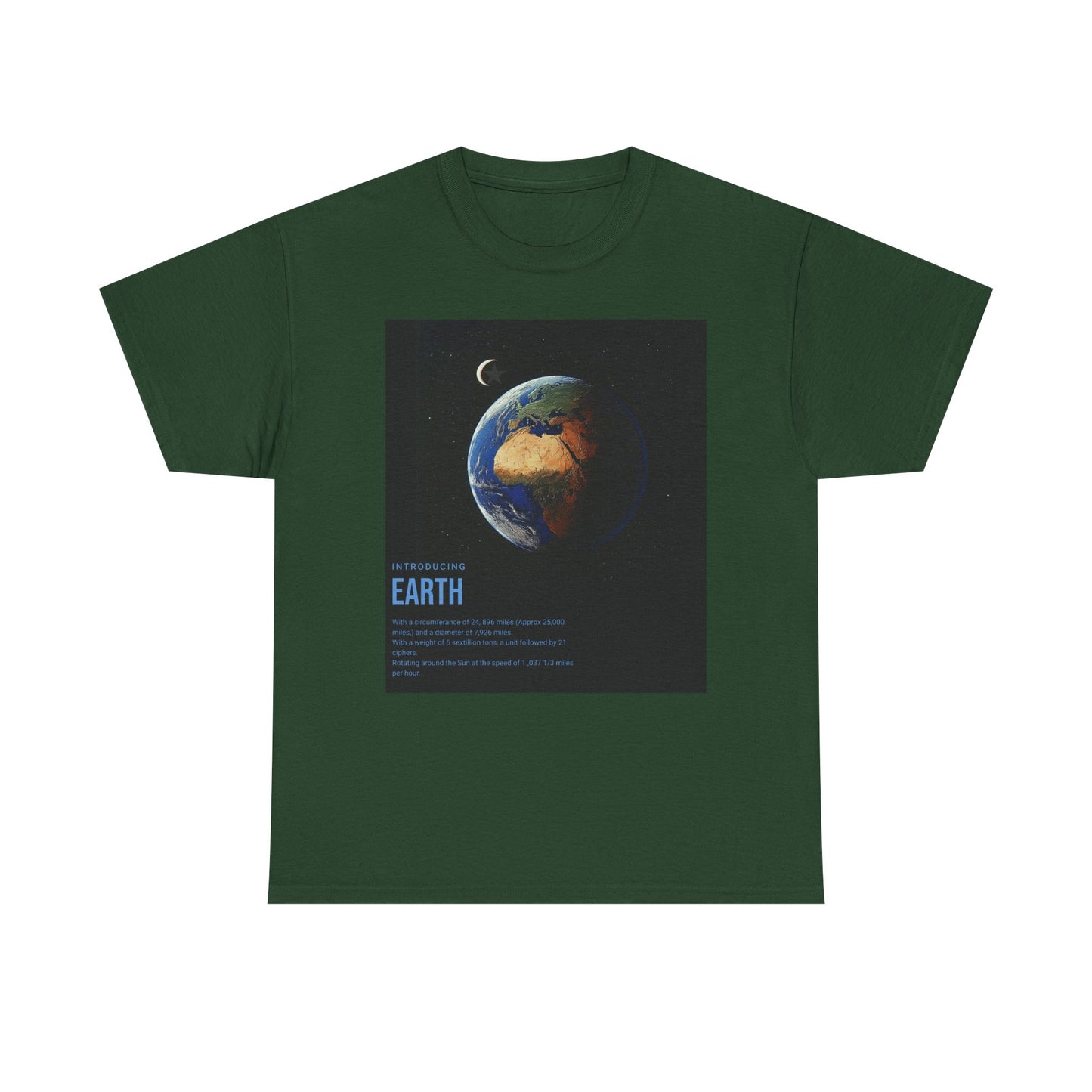 Earth Degrees Women's Heavy Cotton Tee