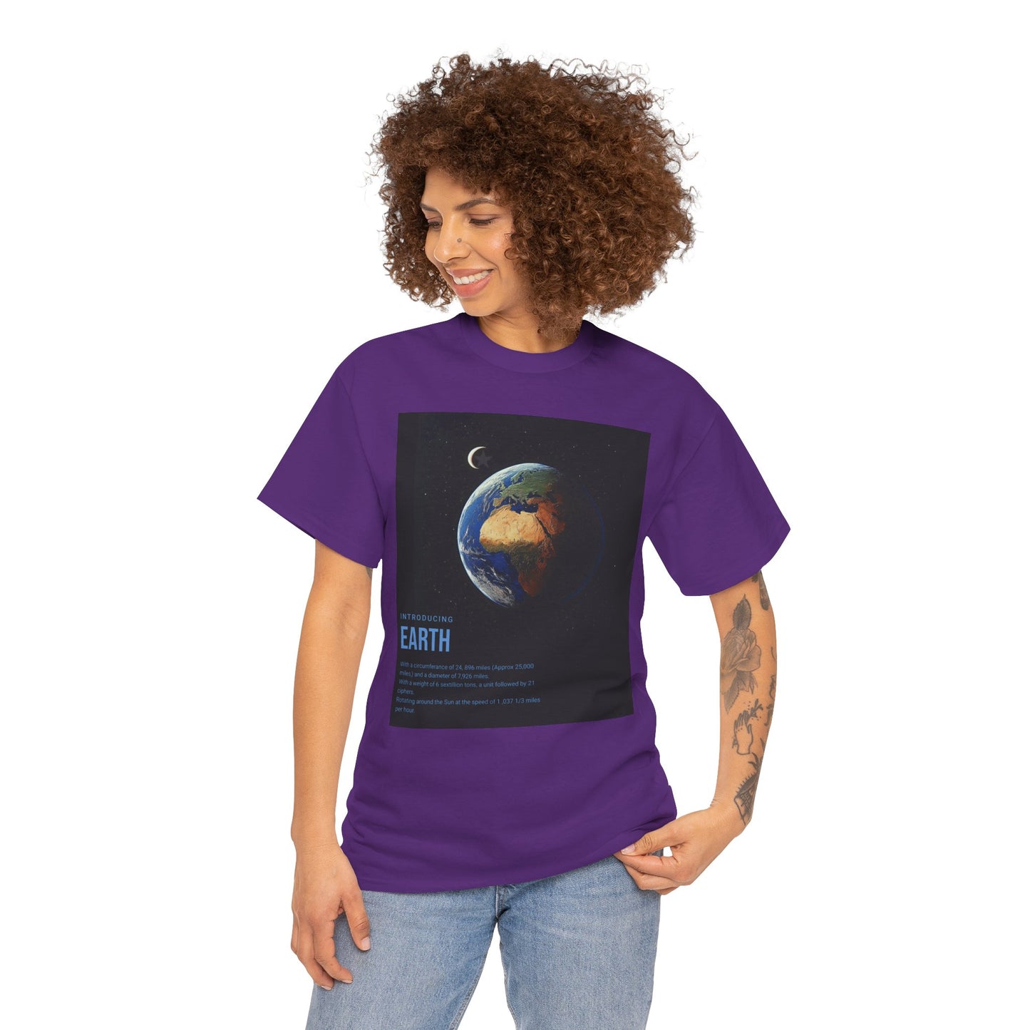 Earth Degrees Women's Heavy Cotton Tee