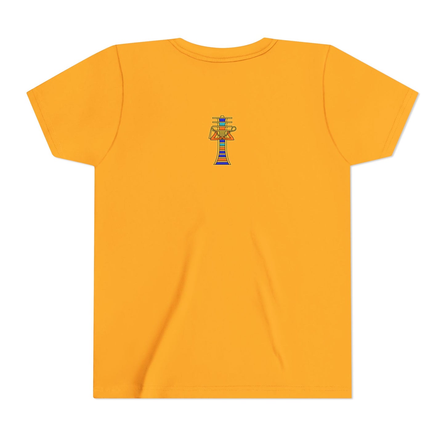 Ankh Djed symbols "Everlasting Life & Stability" Youth Short Sleeve Tee