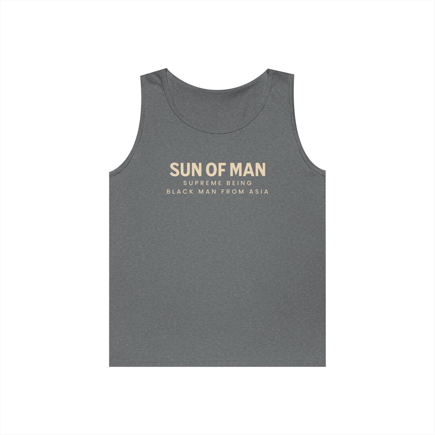 Sun of Man Heavy Cotton Tank Top | Summer Casual Wear, Summer Essentials, Fitness Gear