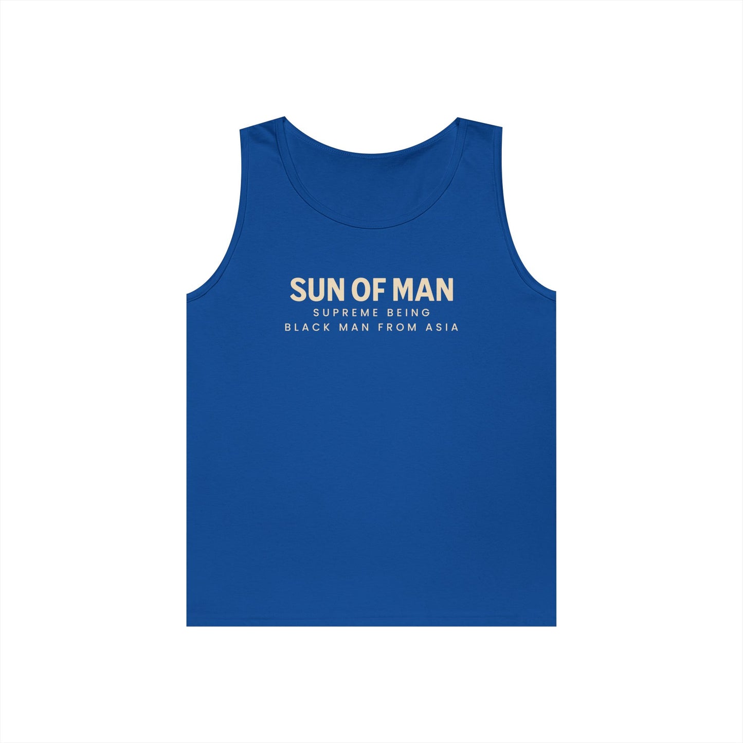 Sun of Man Heavy Cotton Tank Top | Summer Casual Wear, Summer Essentials, Fitness Gear