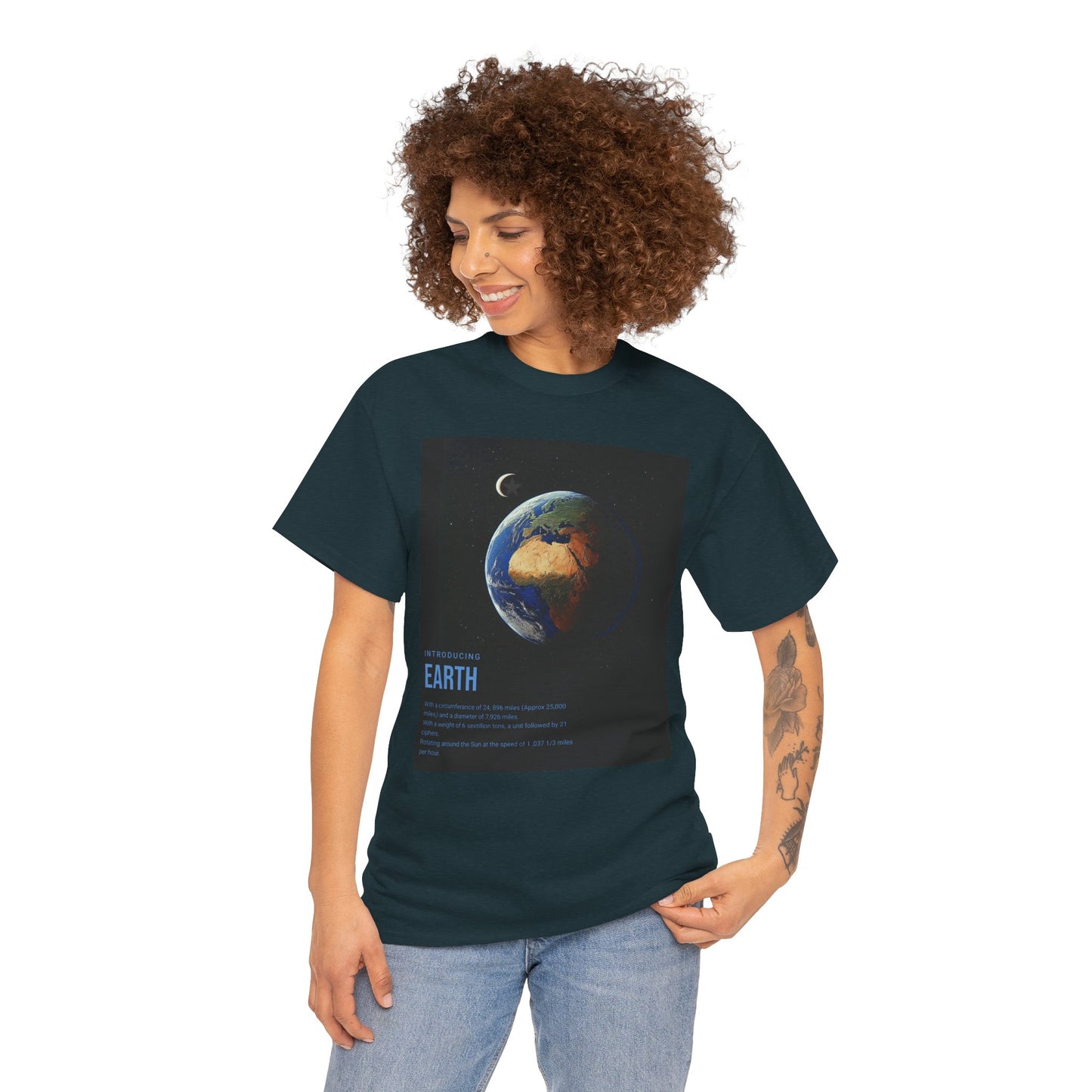 Earth Degrees Women's Heavy Cotton Tee