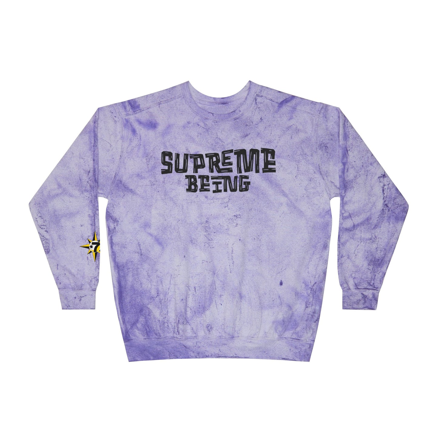 Supreme Being Color Blast Universal Crewneck Sweatshirt