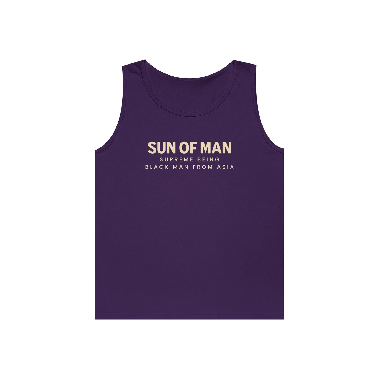 Sun of Man Heavy Cotton Tank Top | Summer Casual Wear, Summer Essentials, Fitness Gear