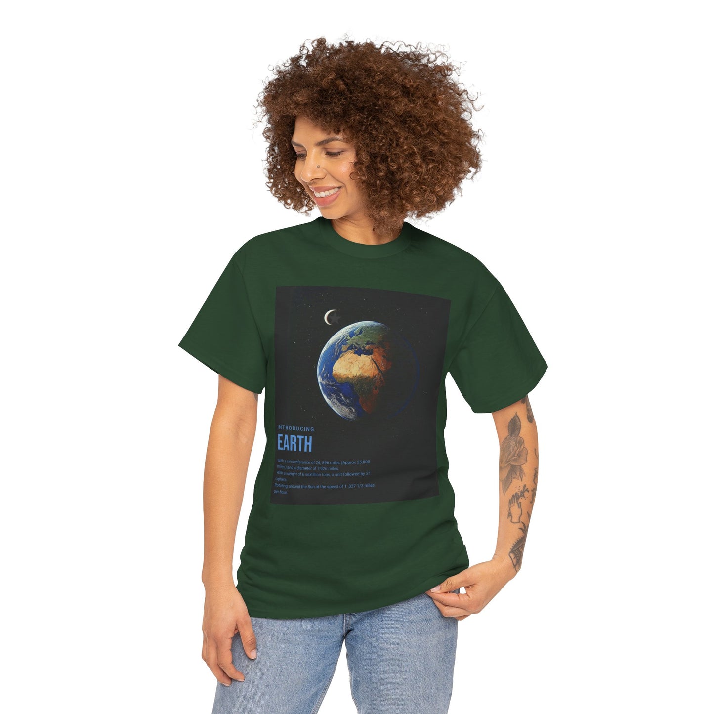 Earth Degrees Women's Heavy Cotton Tee