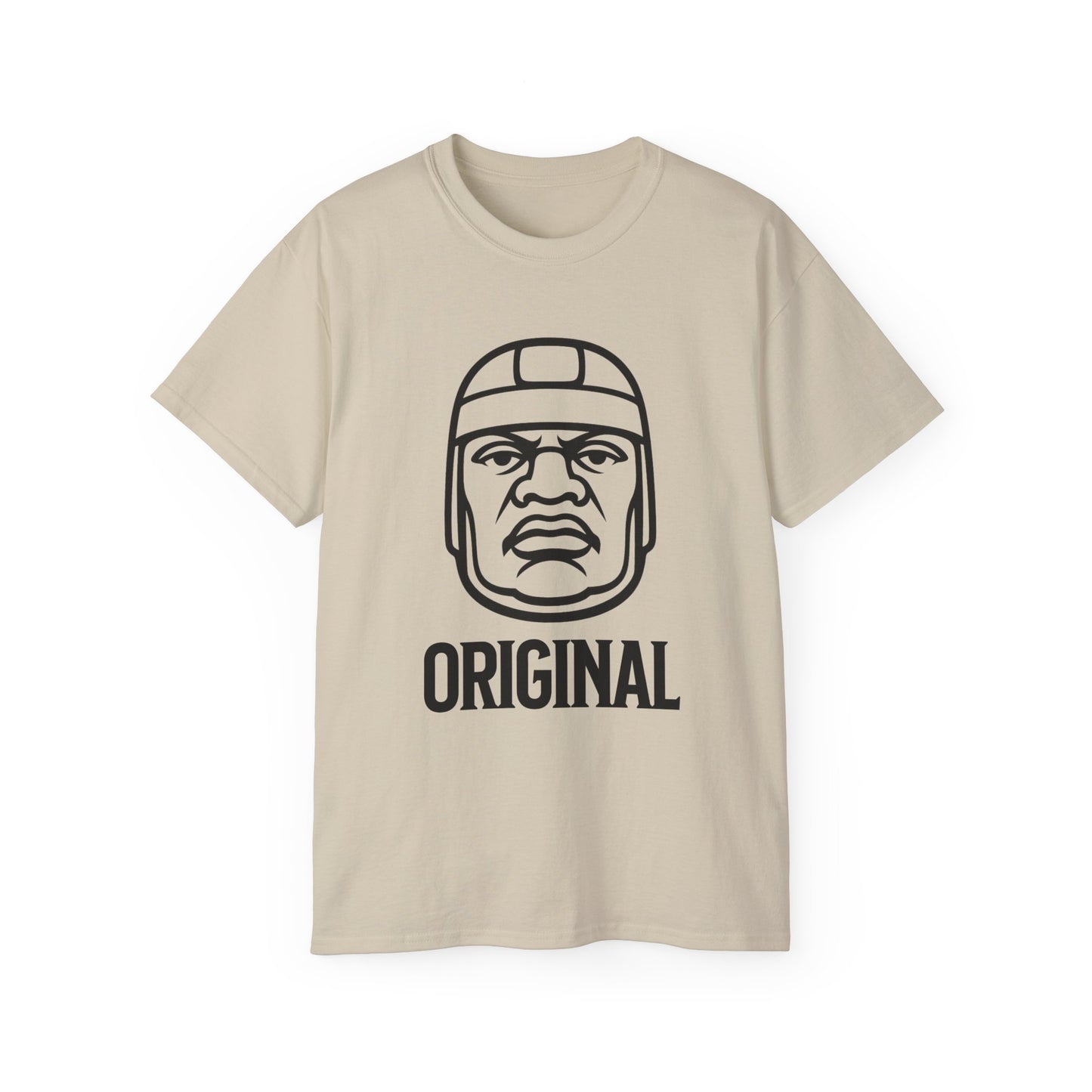 "OG OLMEC" (ORIGINAL) Tee Shirt (Black print design)