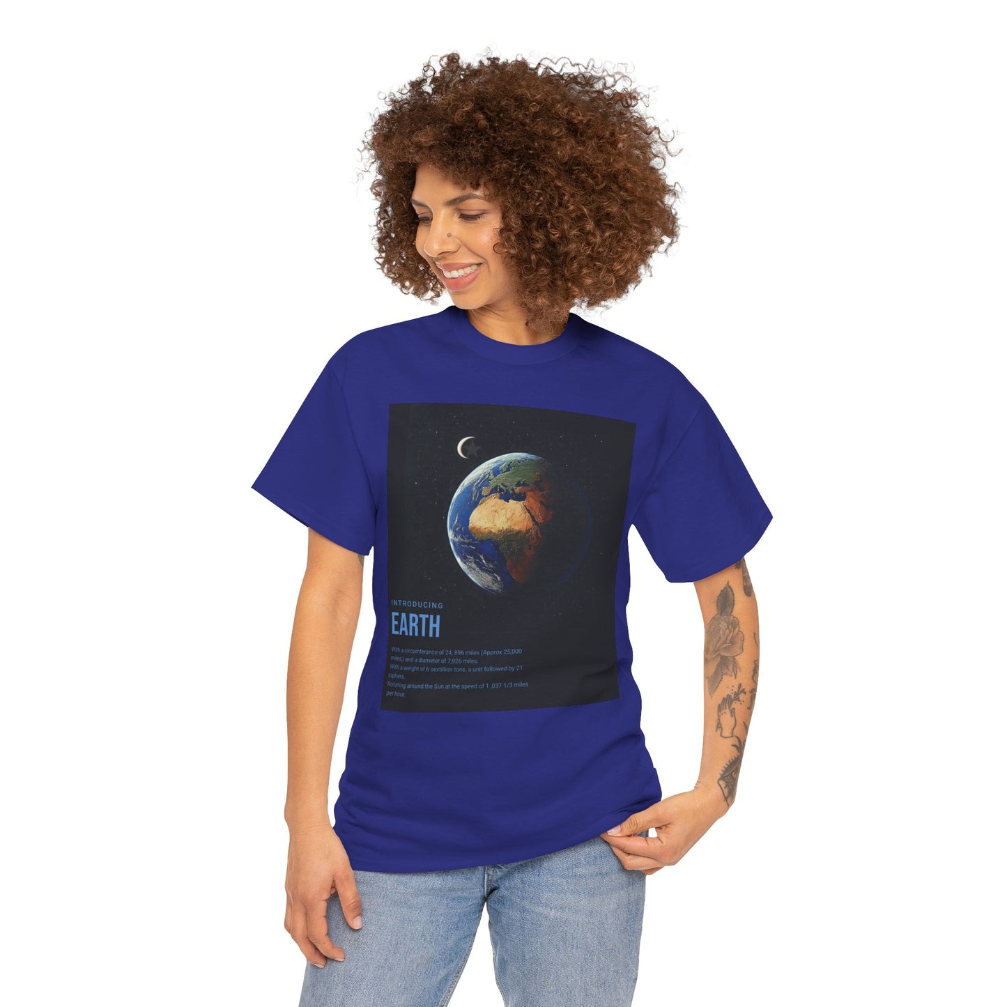 Earth Degrees Women's Heavy Cotton Tee