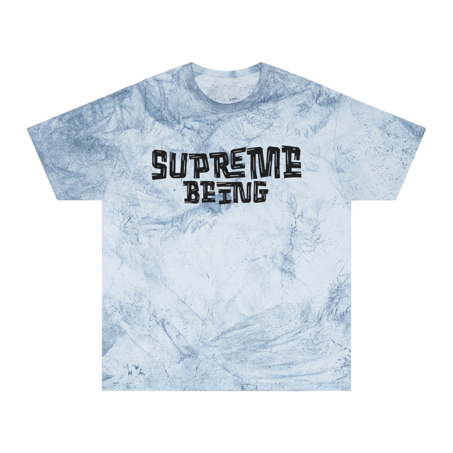 Supreme Being Color Blast Unisex T-Shirt - Trendy Casual Wear for Everyday Style