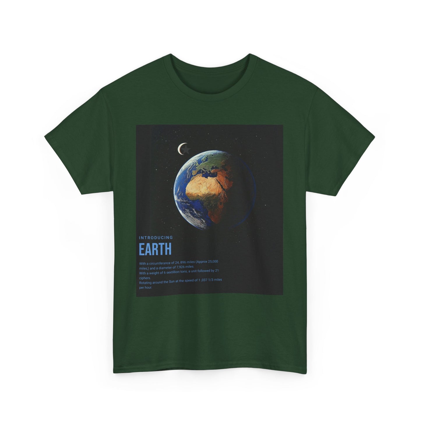 Earth Degrees Women's Heavy Cotton Tee