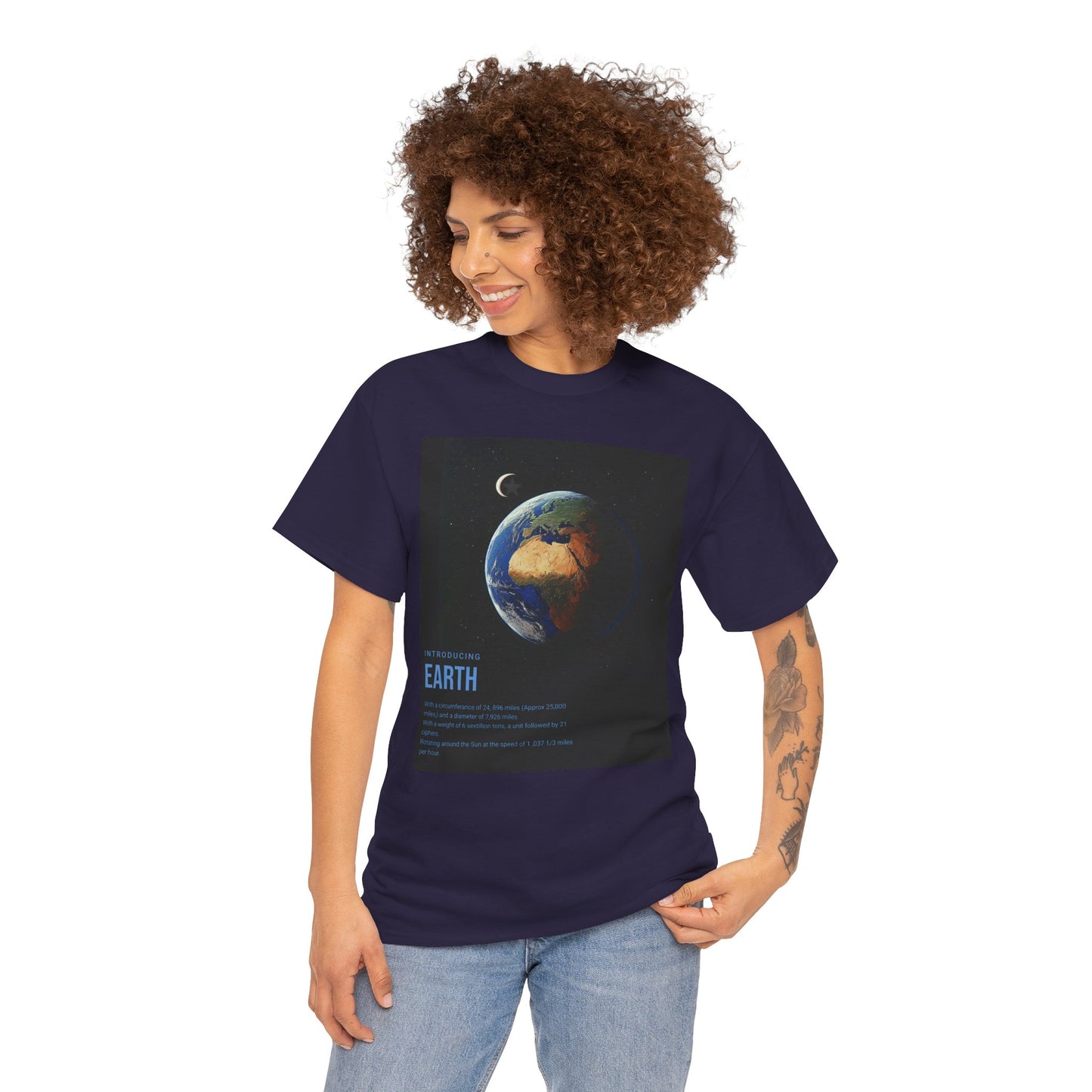 Earth Degrees Women's Heavy Cotton Tee