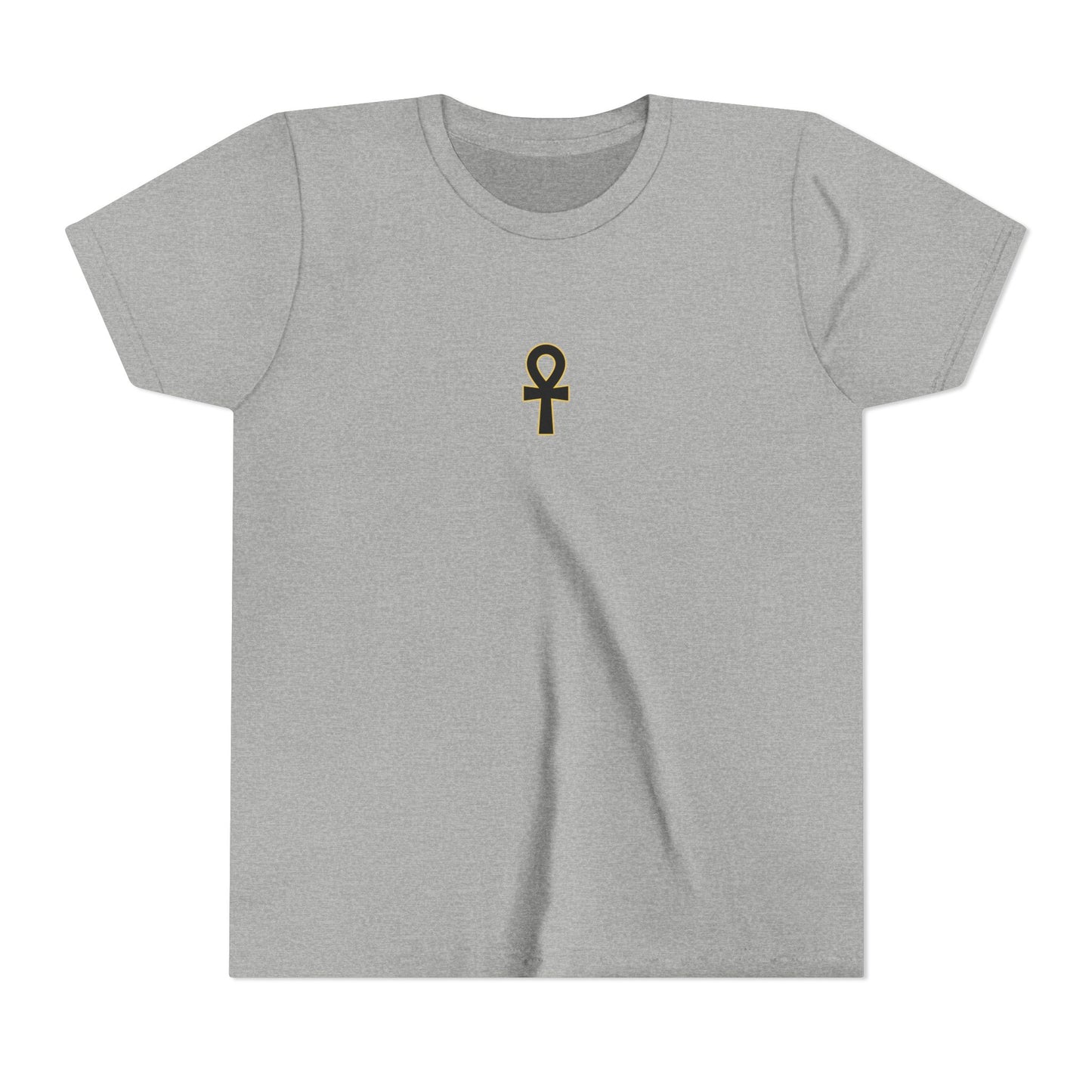 Ankh Djed symbols "Everlasting Life & Stability" Youth Short Sleeve Tee