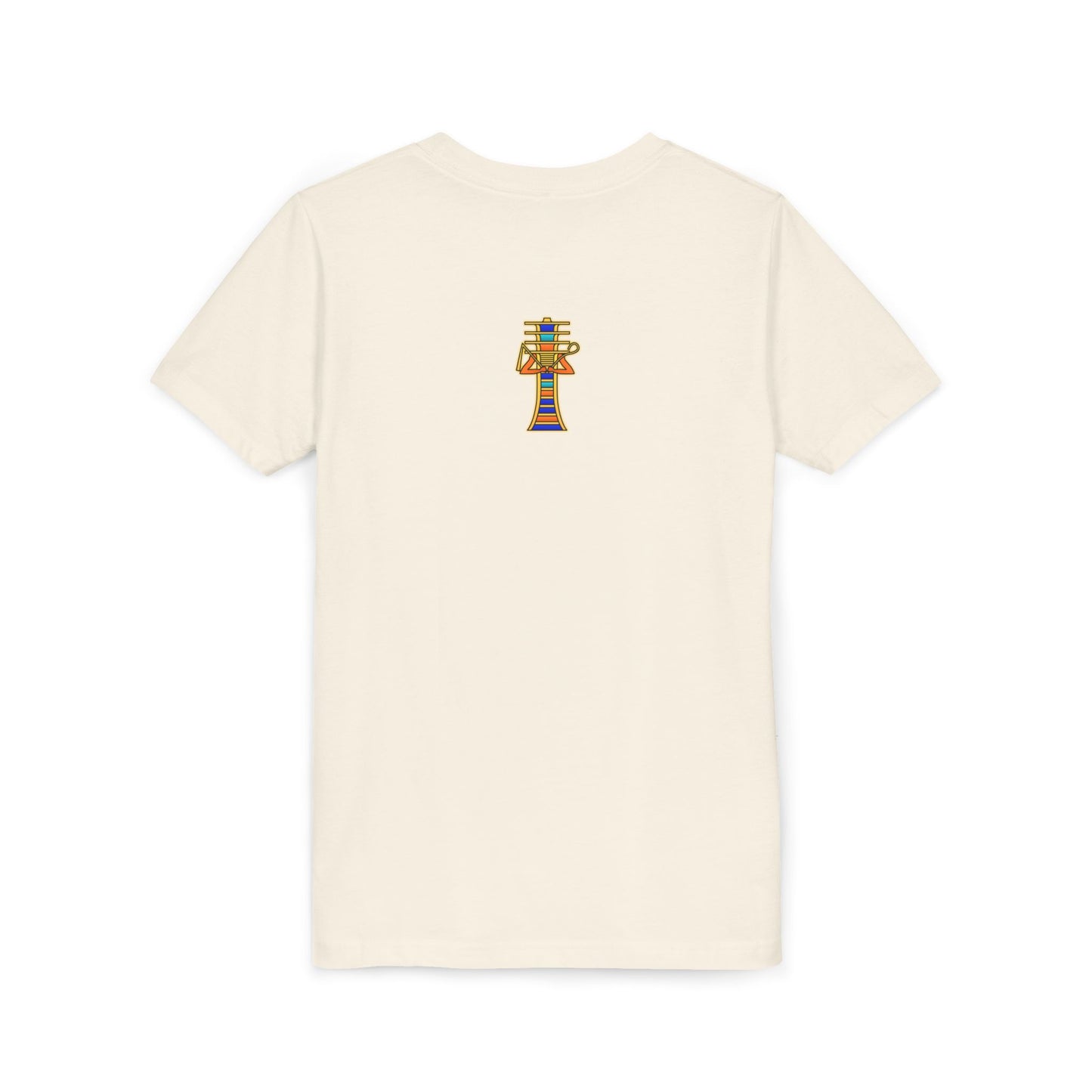 Ankh Djed symbols "Everlasting Life & Stability" Youth Short Sleeve Tee