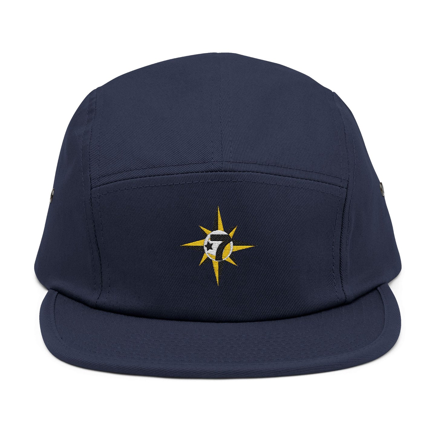 Embroidered Universal Flag 5 Panel Cap - Stylish Summer Hat for Trendsetters