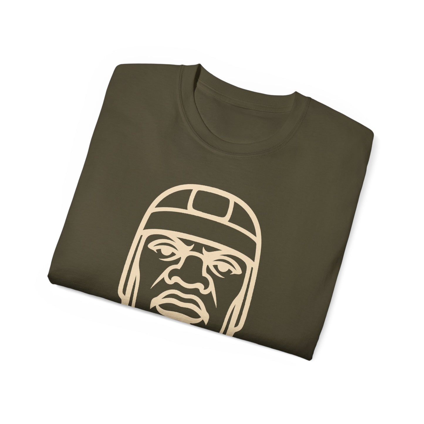 "OG OLMEC" (ORIGINAL) Tee Shirt (cream print design)