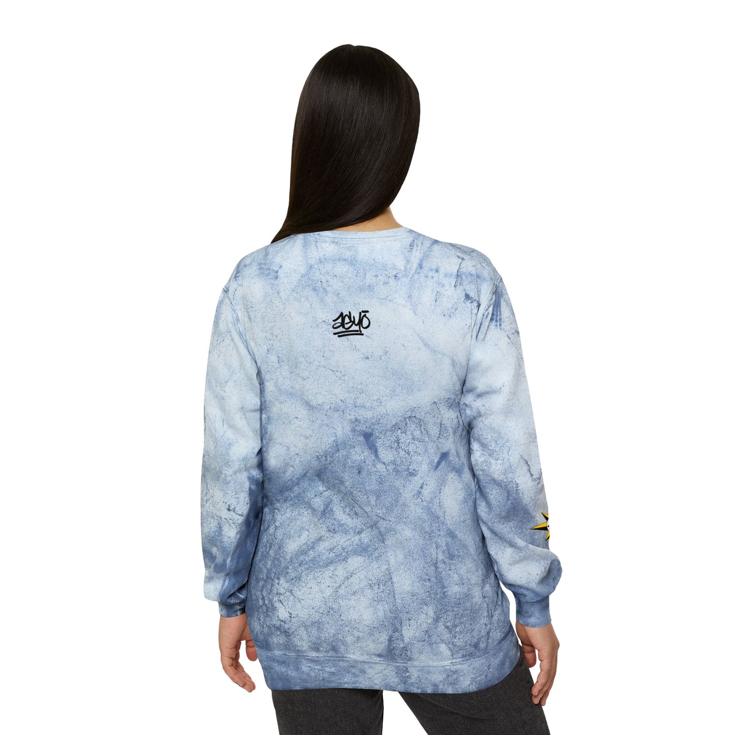 Supreme Being Color Blast Universal Crewneck Sweatshirt