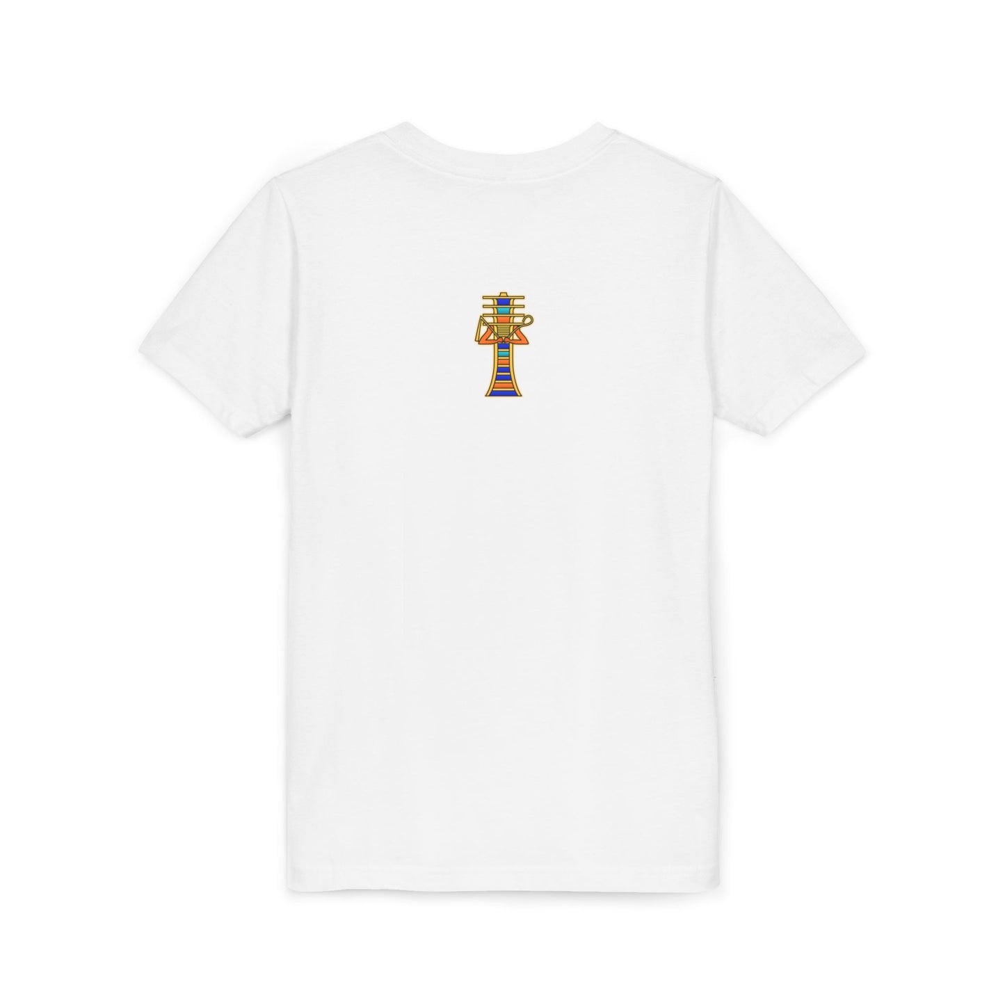 Ankh Djed symbols "Everlasting Life & Stability" Youth Short Sleeve Tee
