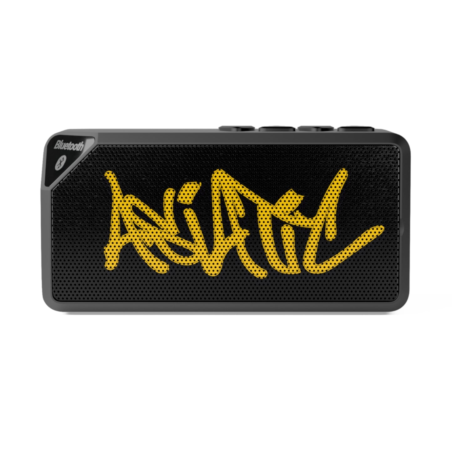 Jabba Bluetooth Speaker - Stylish Wireless Sound System with "ASIATIC" Graffiti Design