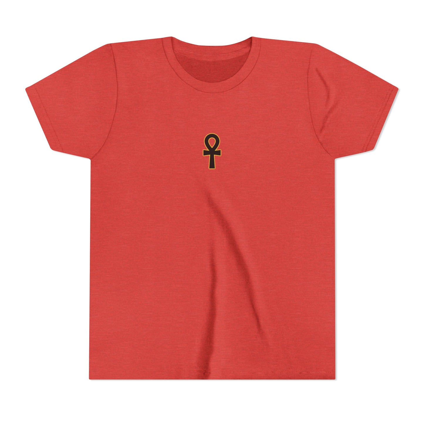 Ankh Djed symbols "Everlasting Life & Stability" Youth Short Sleeve Tee