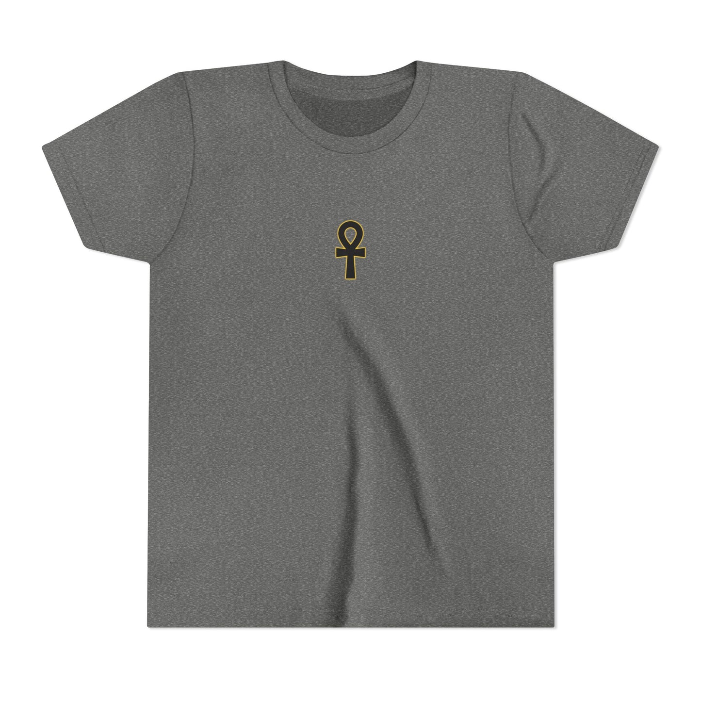 Ankh Djed symbols "Everlasting Life & Stability" Youth Short Sleeve Tee