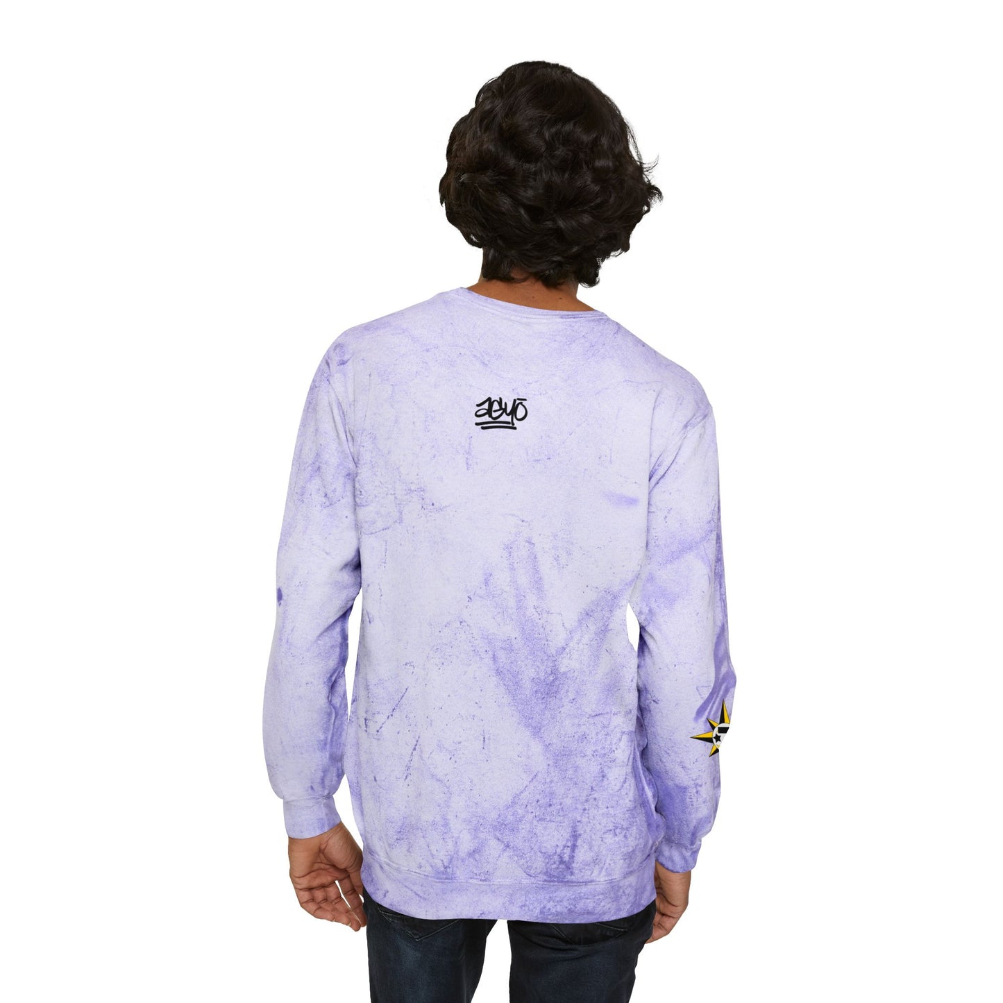 Supreme Being Color Blast Universal Crewneck Sweatshirt