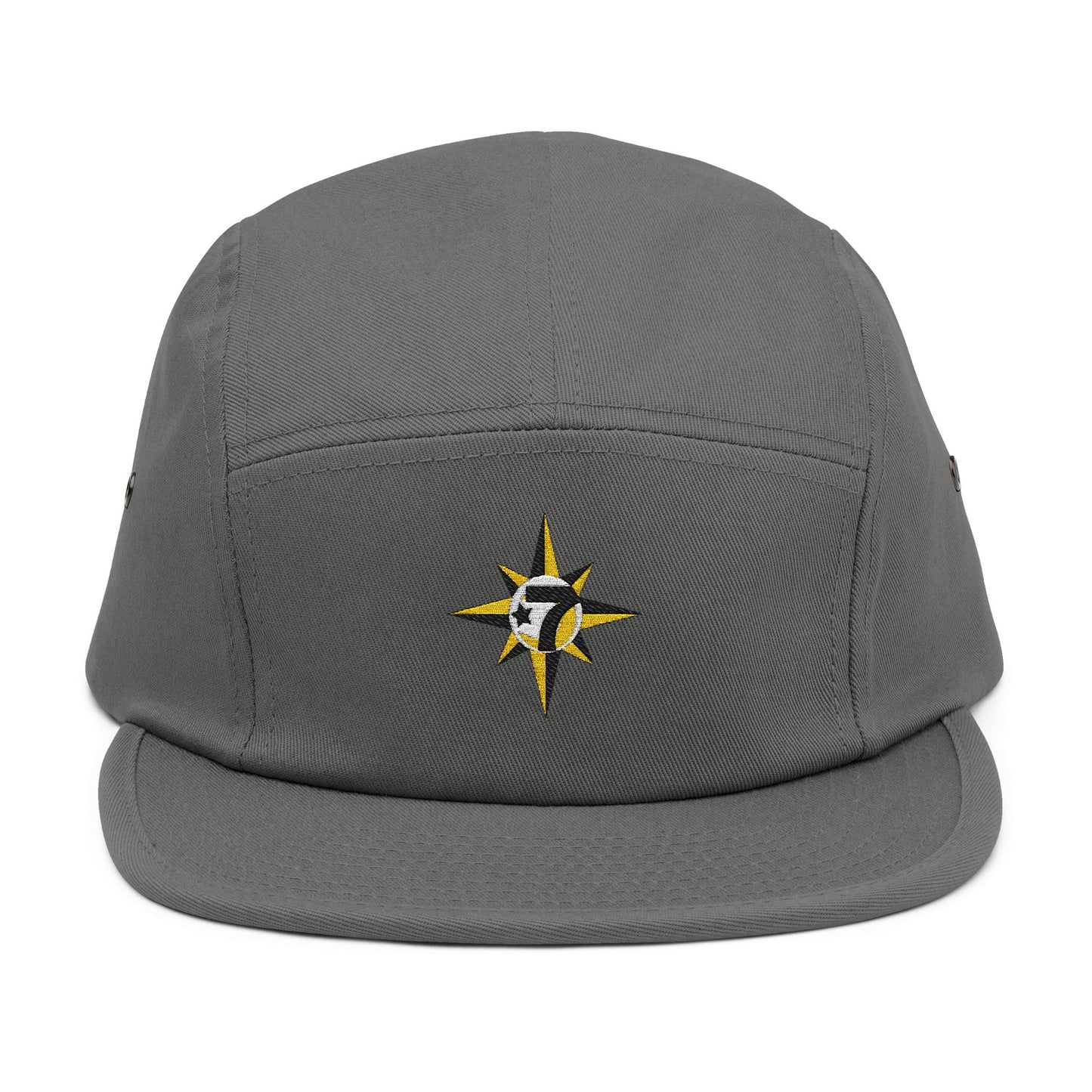 Embroidered Universal Flag 5 Panel Cap - Stylish Summer Hat for Trendsetters