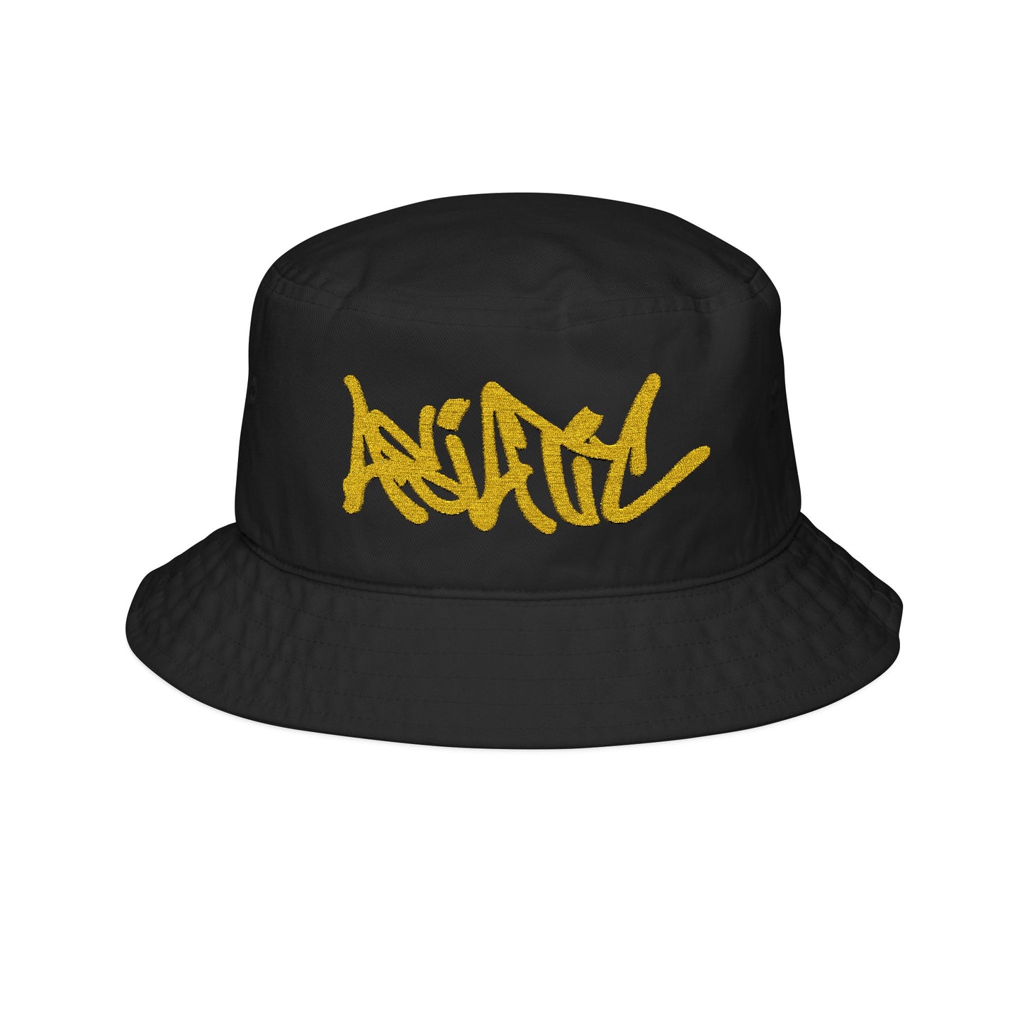 ASIATIC Embroidered Bucket Hat , Hip-Hop Style, Summer Accessory, Streetwear Must-Have