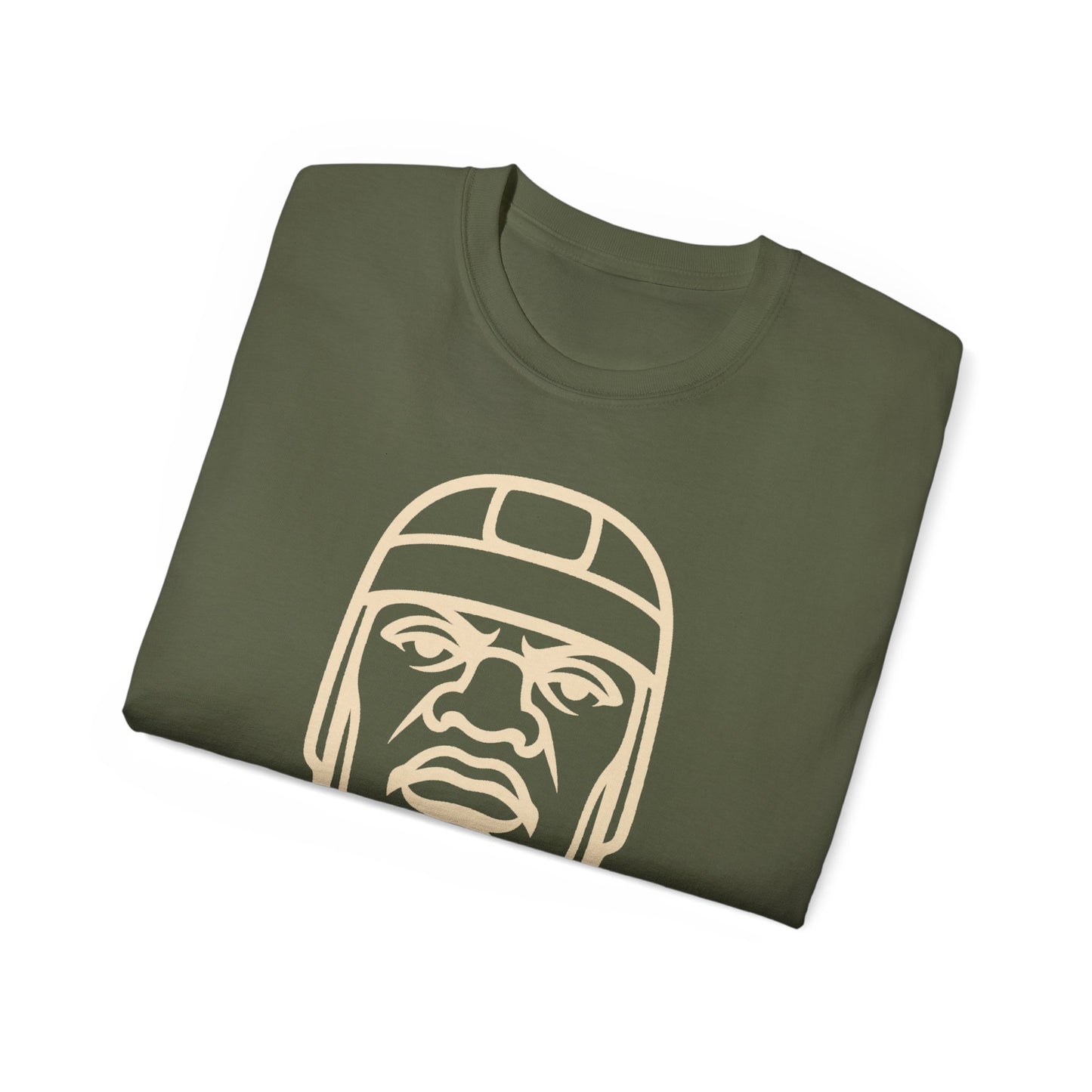 "OG OLMEC" (ORIGINAL) Tee Shirt (cream print design)