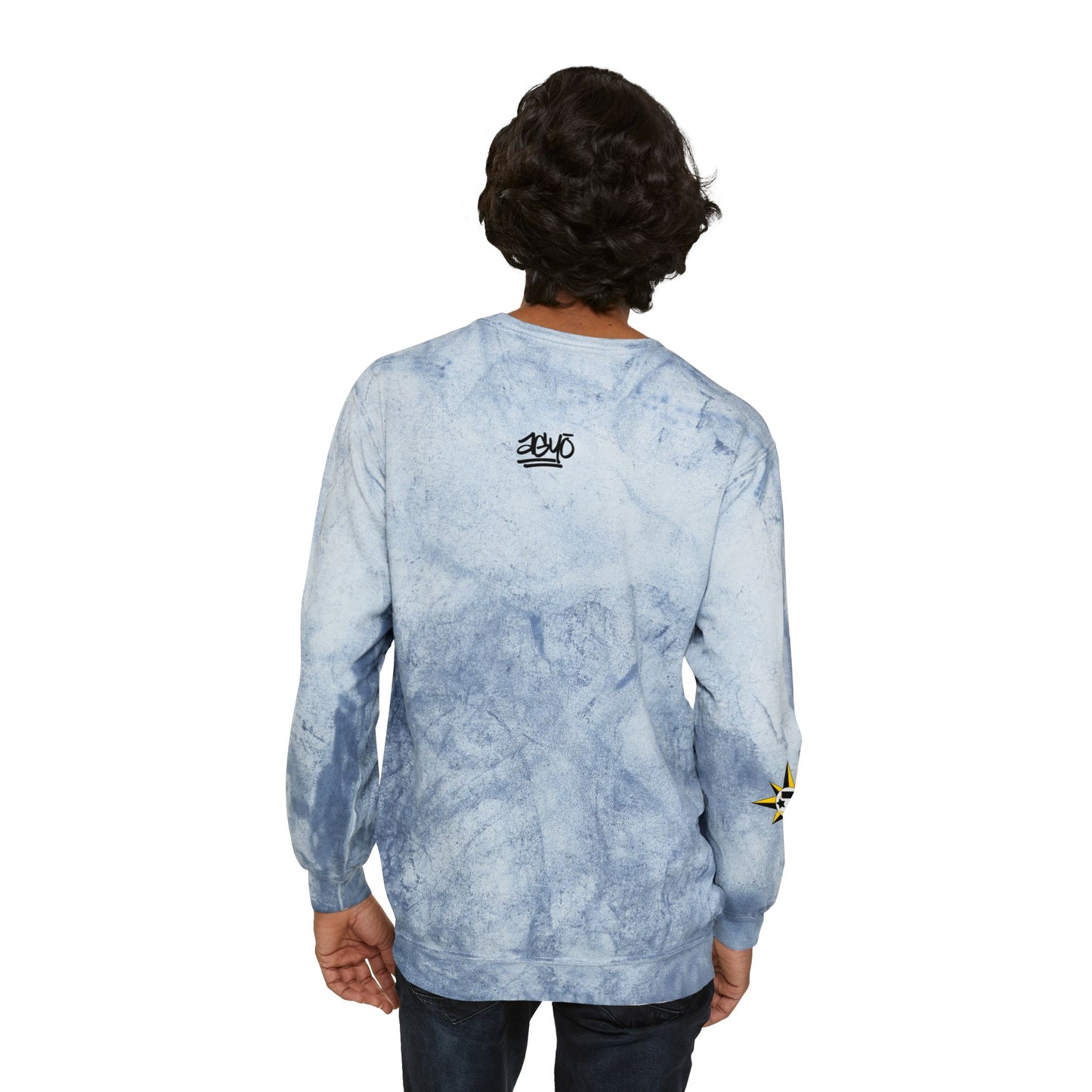 Supreme Being Color Blast Universal Crewneck Sweatshirt