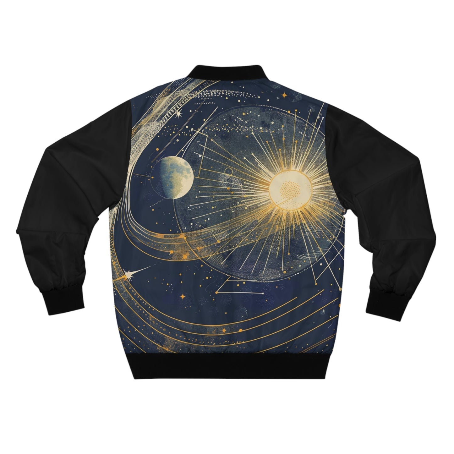 Celestial Pattern Bomber Jacket