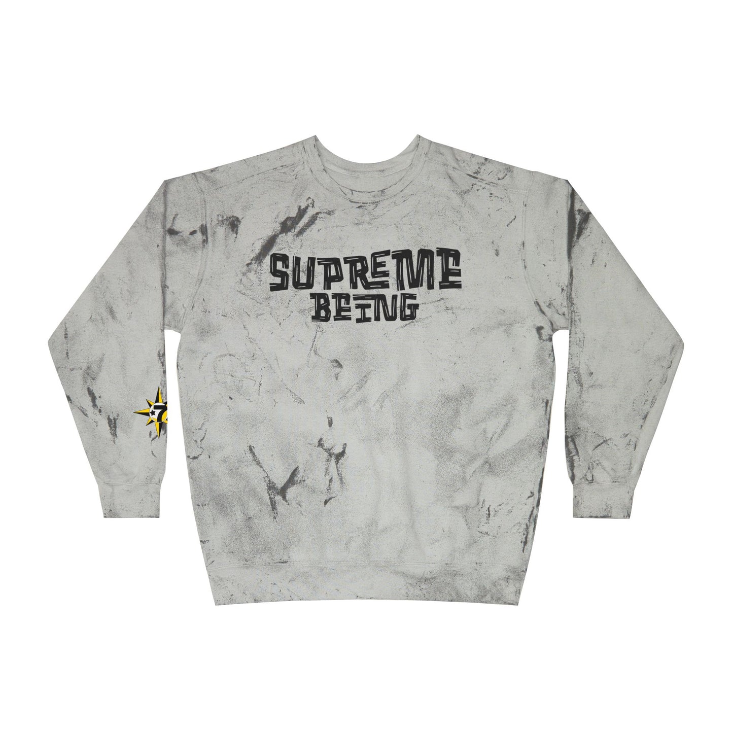 Supreme Being Color Blast Universal Crewneck Sweatshirt