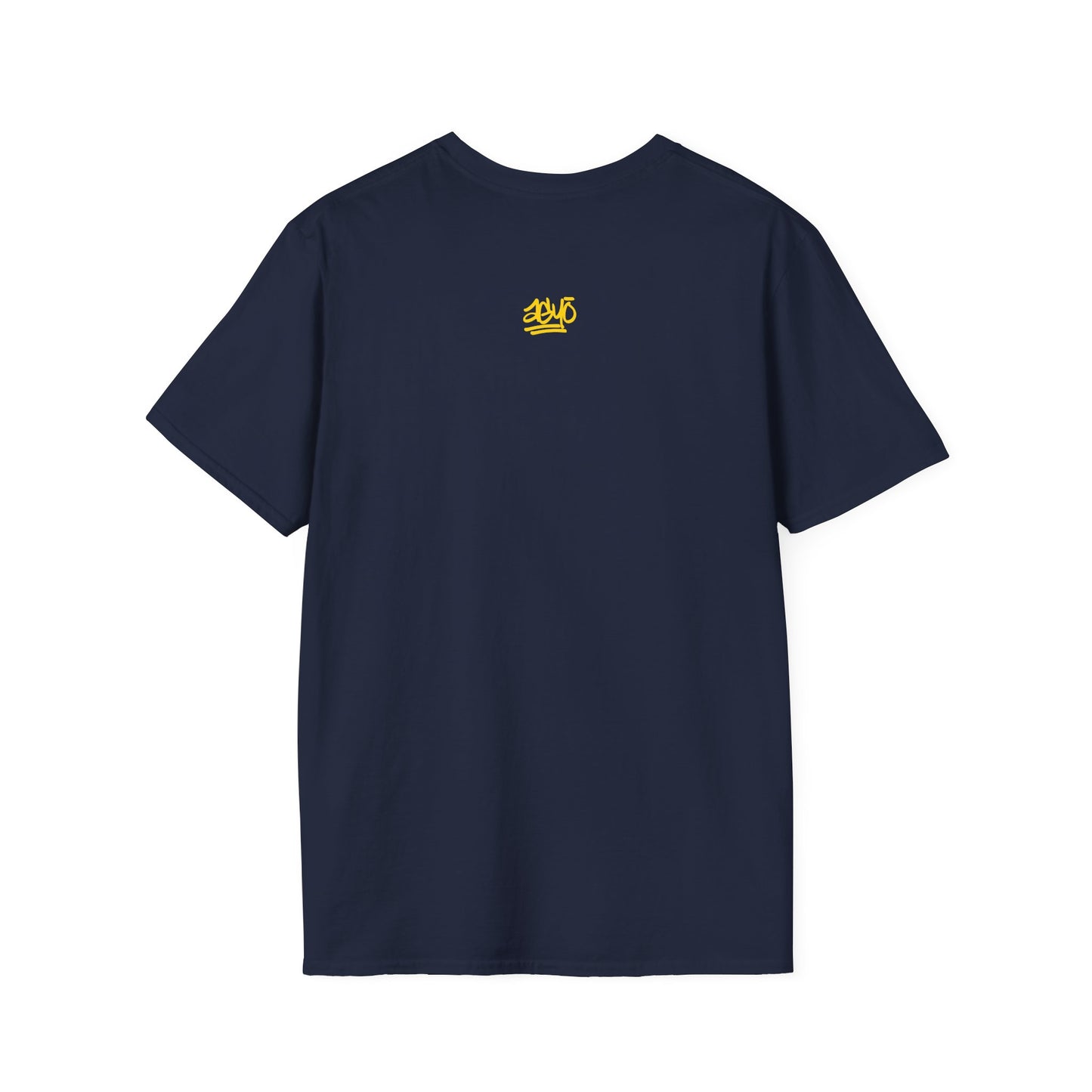 Supreme Mathematics Cipher Gold text Unisex Softstyle T-Shirt