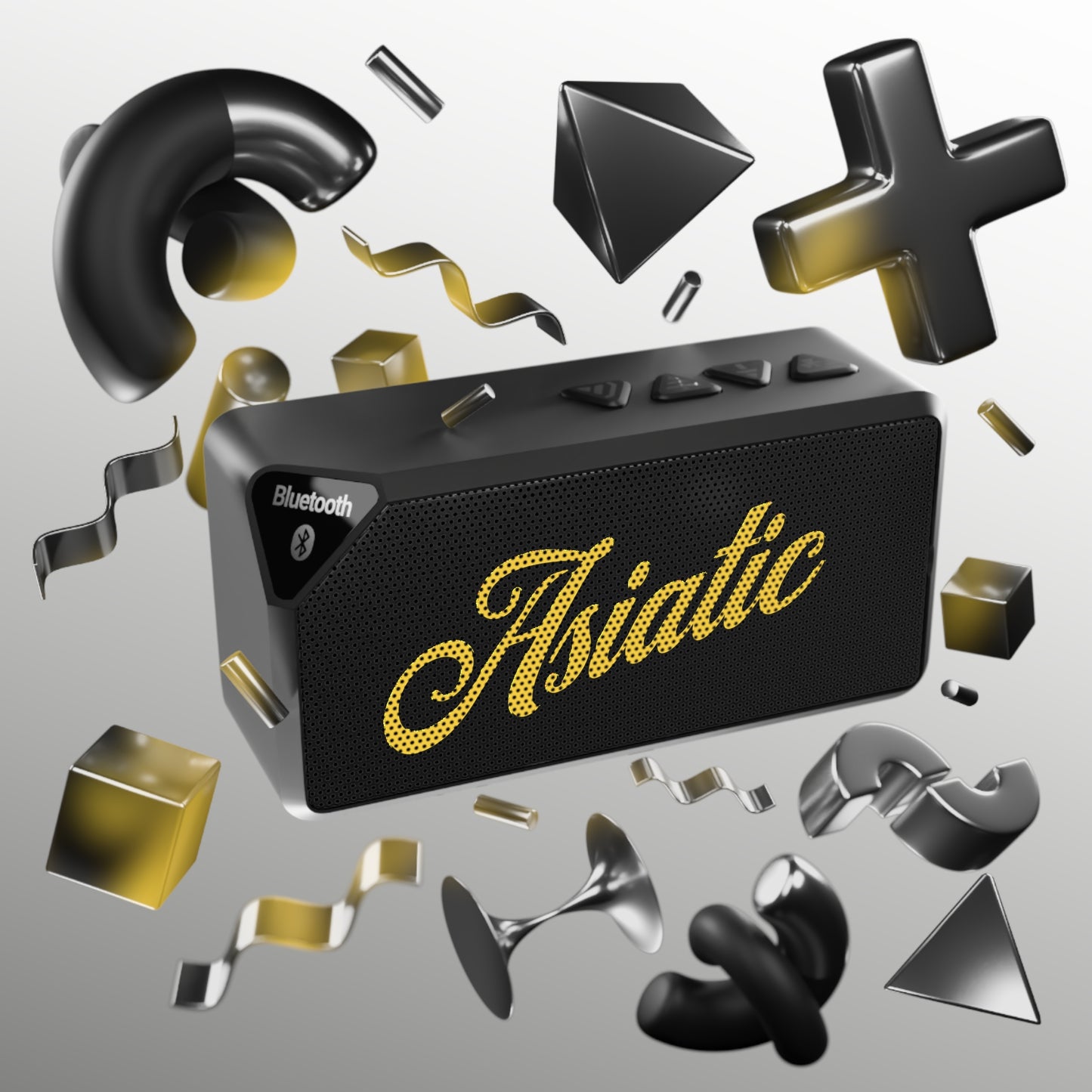 ASIATIC DESIGN Jabba Bluetooth Speaker - Portable Wireless Sound
