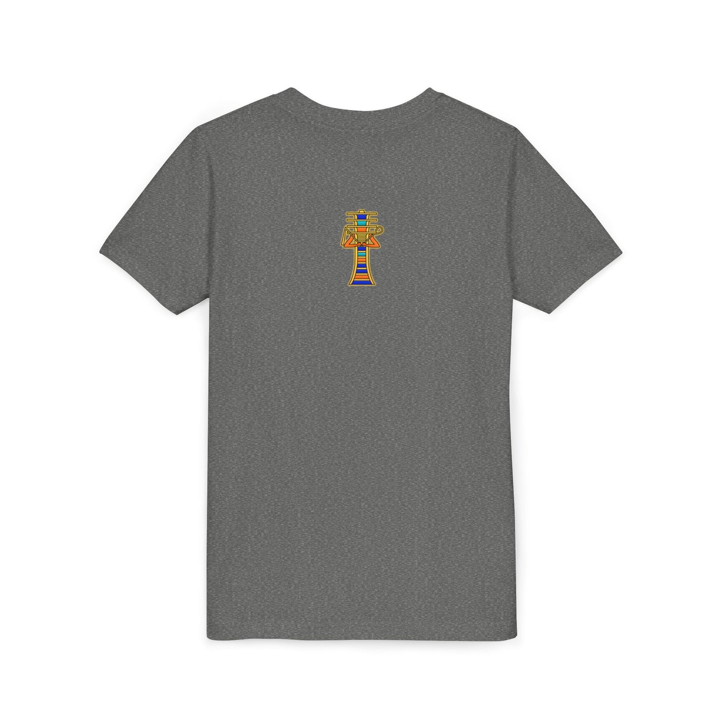 Ankh Djed symbols "Everlasting Life & Stability" Youth Short Sleeve Tee