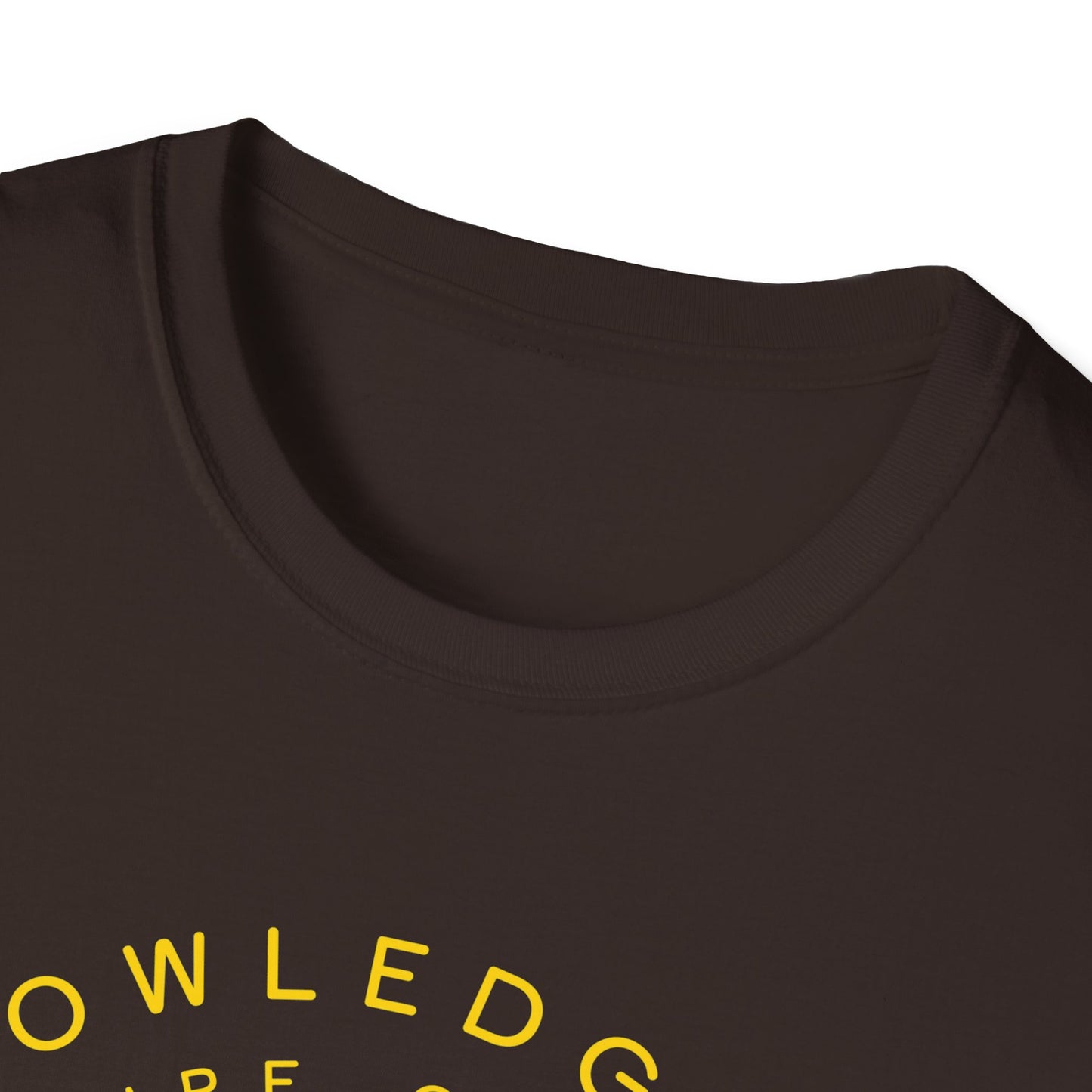 Supreme Mathematics Cipher Gold text Unisex Softstyle T-Shirt