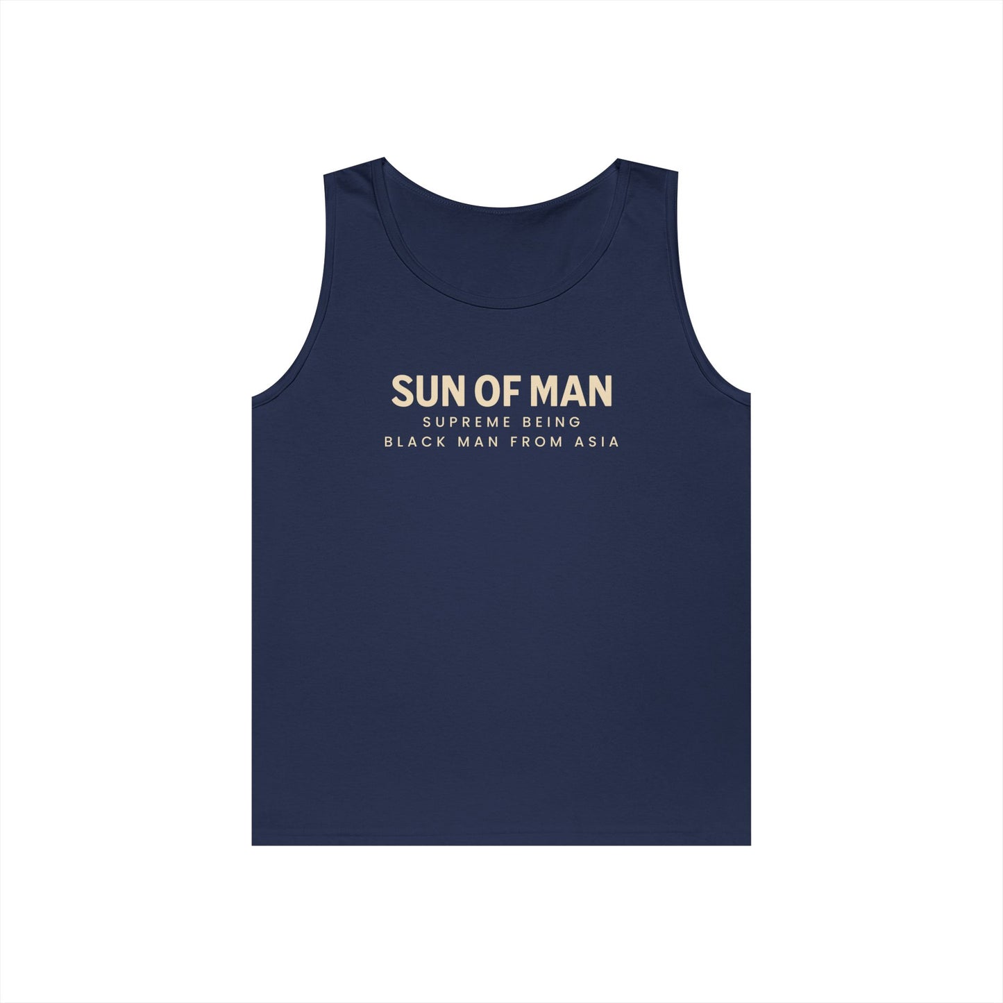 Sun of Man Heavy Cotton Tank Top | Summer Casual Wear, Summer Essentials, Fitness Gear