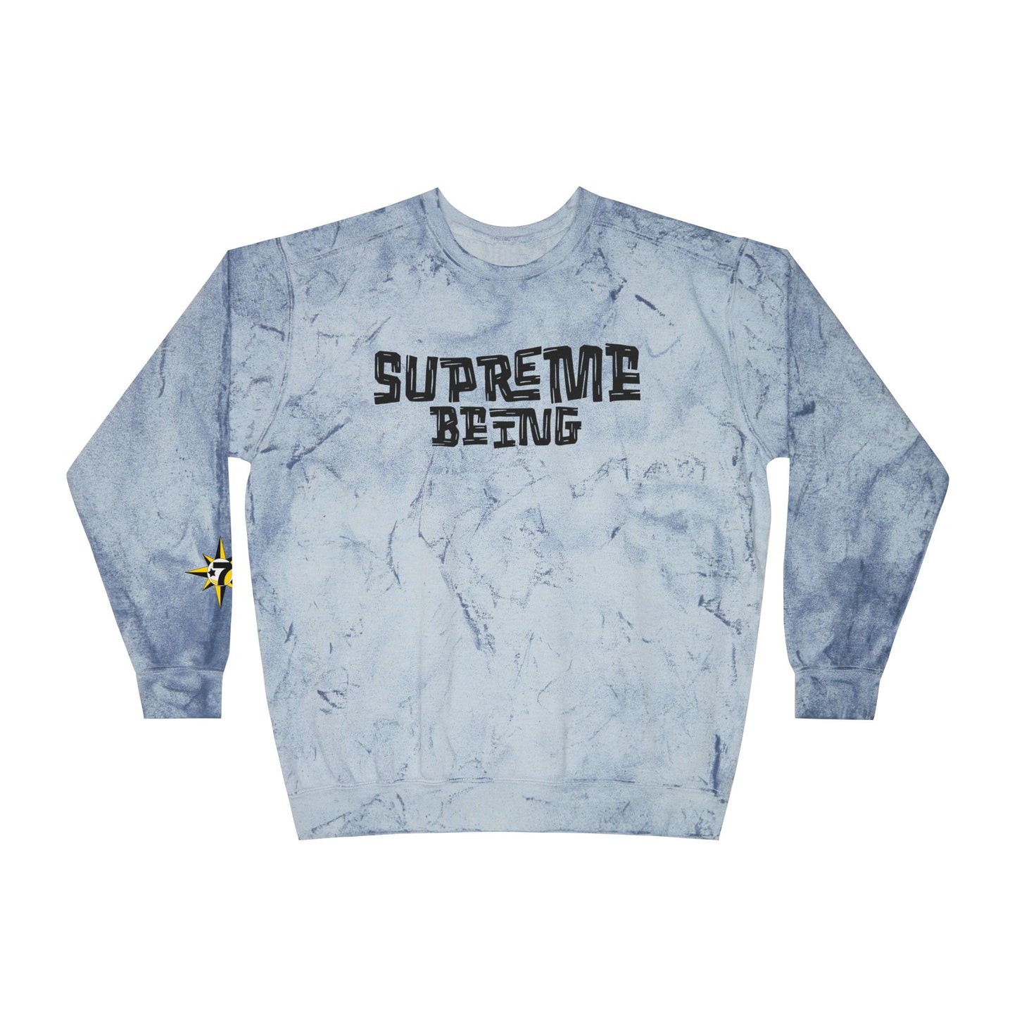 Supreme Being Color Blast Universal Crewneck Sweatshirt
