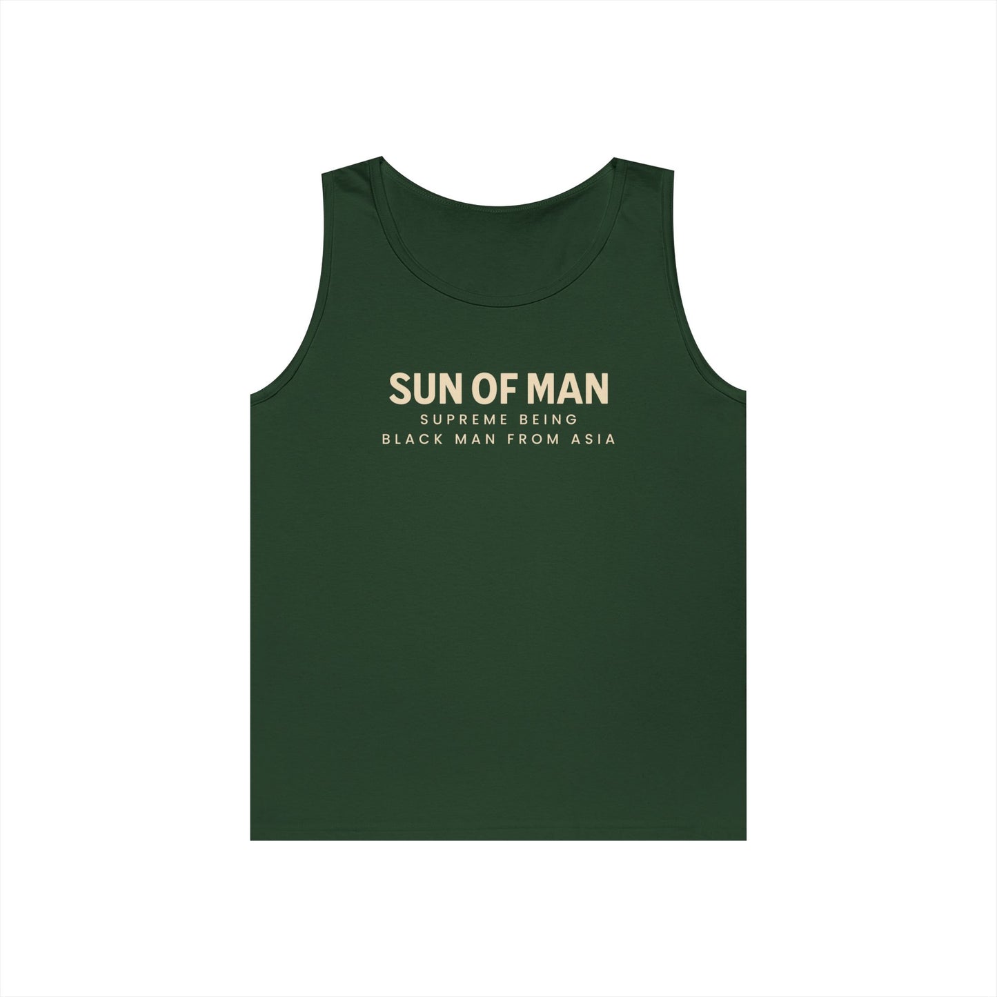 Sun of Man Heavy Cotton Tank Top | Summer Casual Wear, Summer Essentials, Fitness Gear