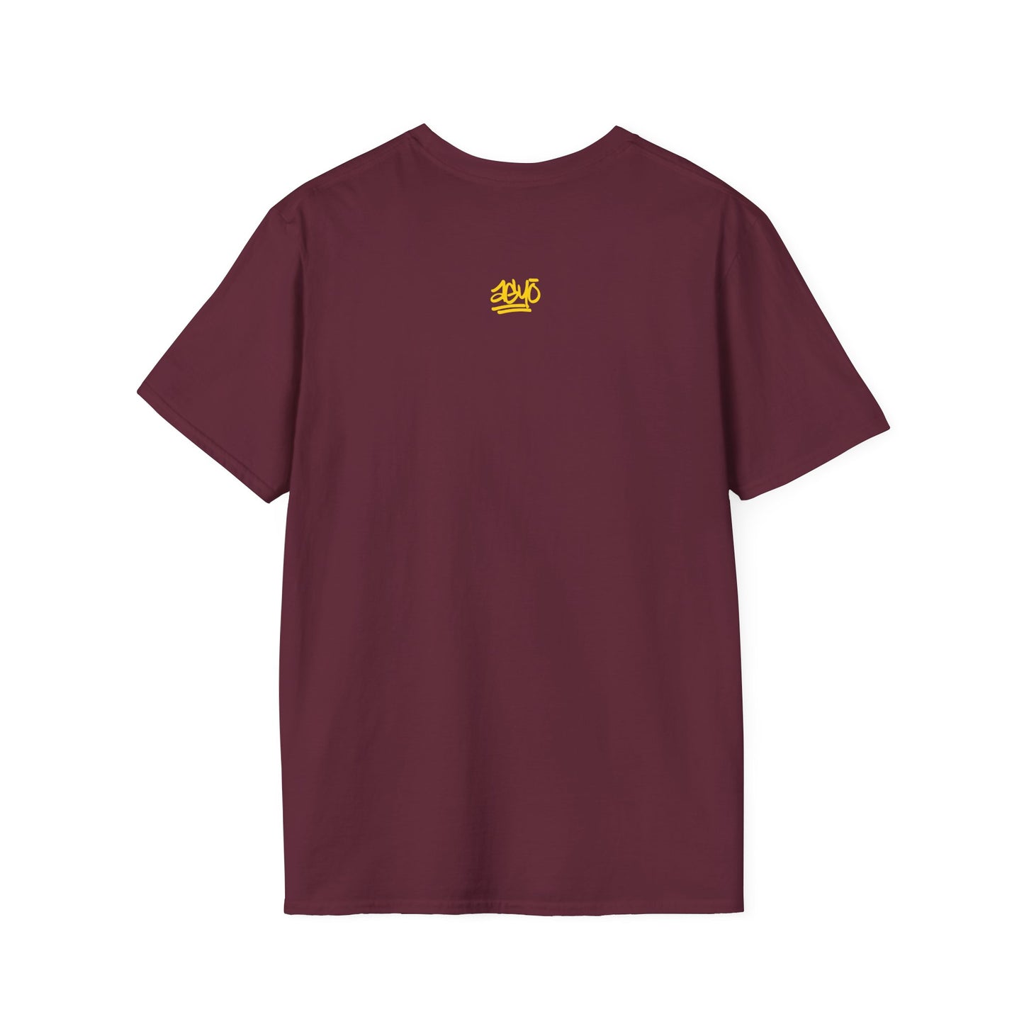 Supreme Mathematics Cipher Gold text Unisex Softstyle T-Shirt