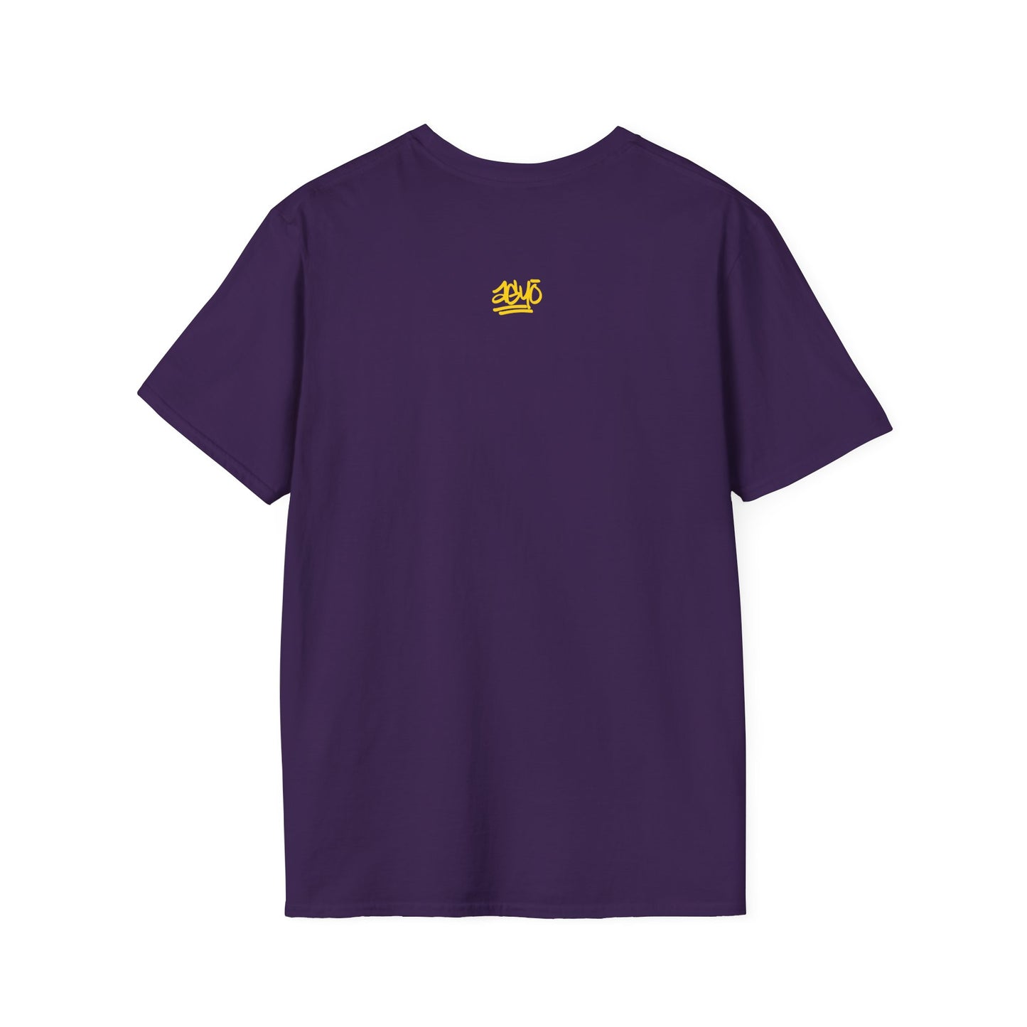Supreme Mathematics Cipher Gold text Unisex Softstyle T-Shirt