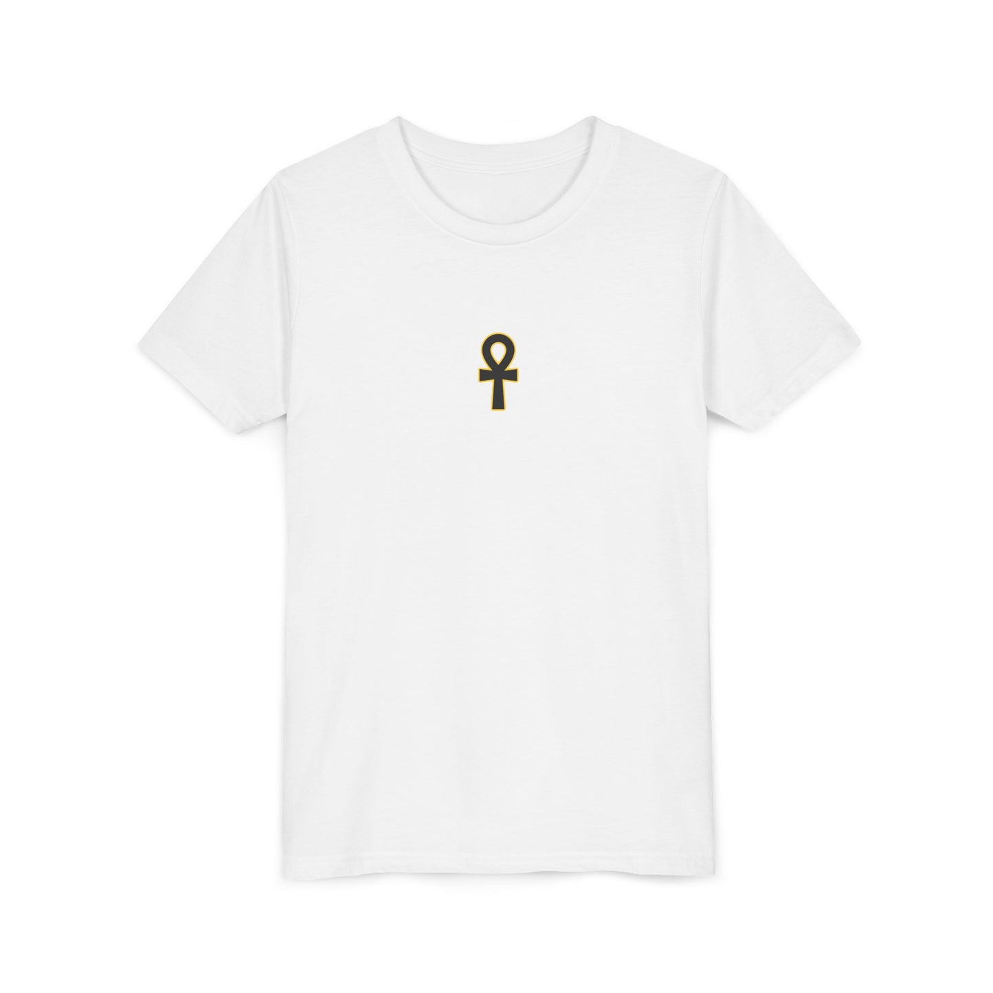 Ankh Djed symbols "Everlasting Life & Stability" Youth Short Sleeve Tee