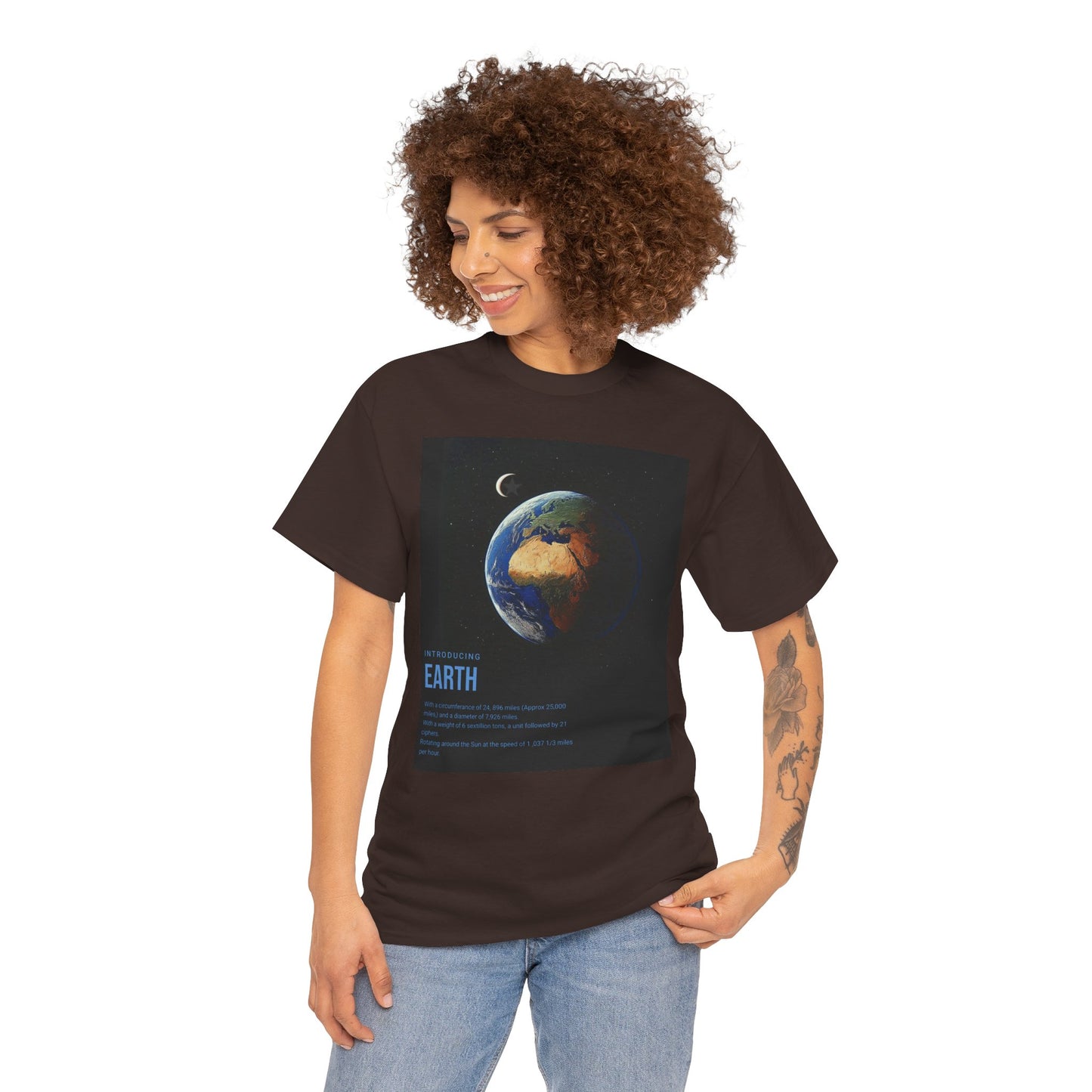 Earth Degrees Women's Heavy Cotton Tee