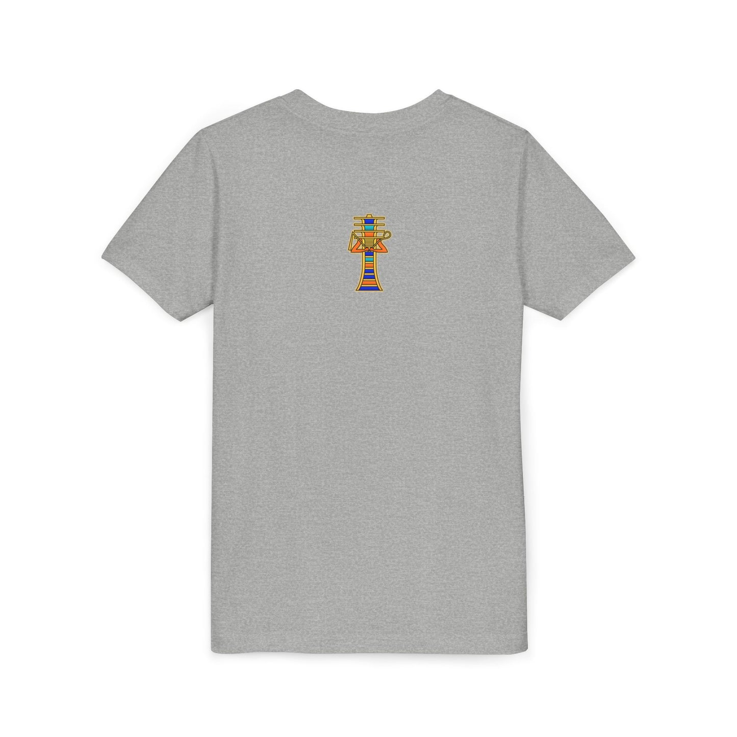 Ankh Djed symbols "Everlasting Life & Stability" Youth Short Sleeve Tee