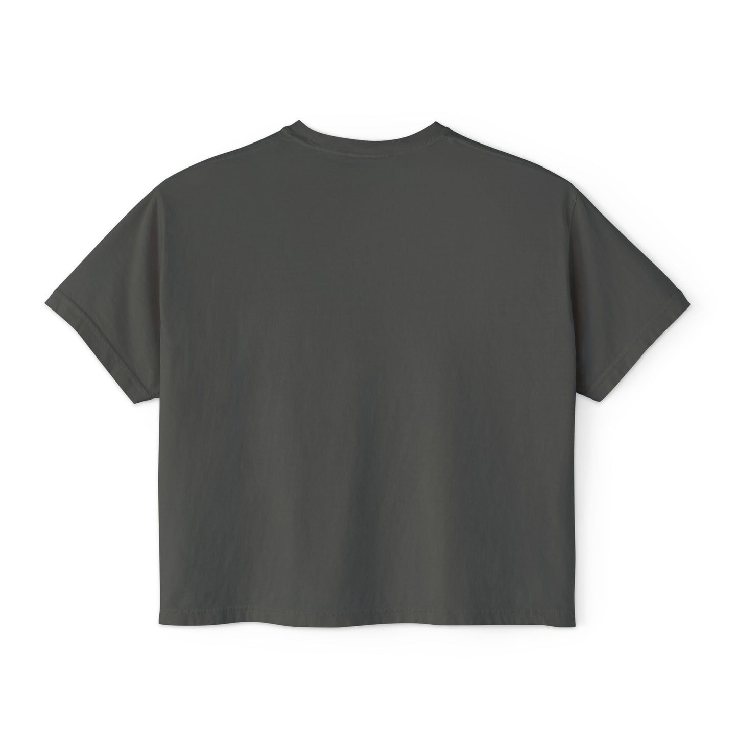 "His Earth: Resurrecting God Thru Birth" Comfortable & Inspirational Women's Boxy Tee