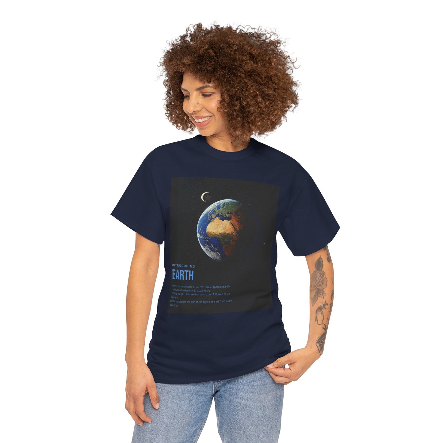 Earth Degrees Women's Heavy Cotton Tee