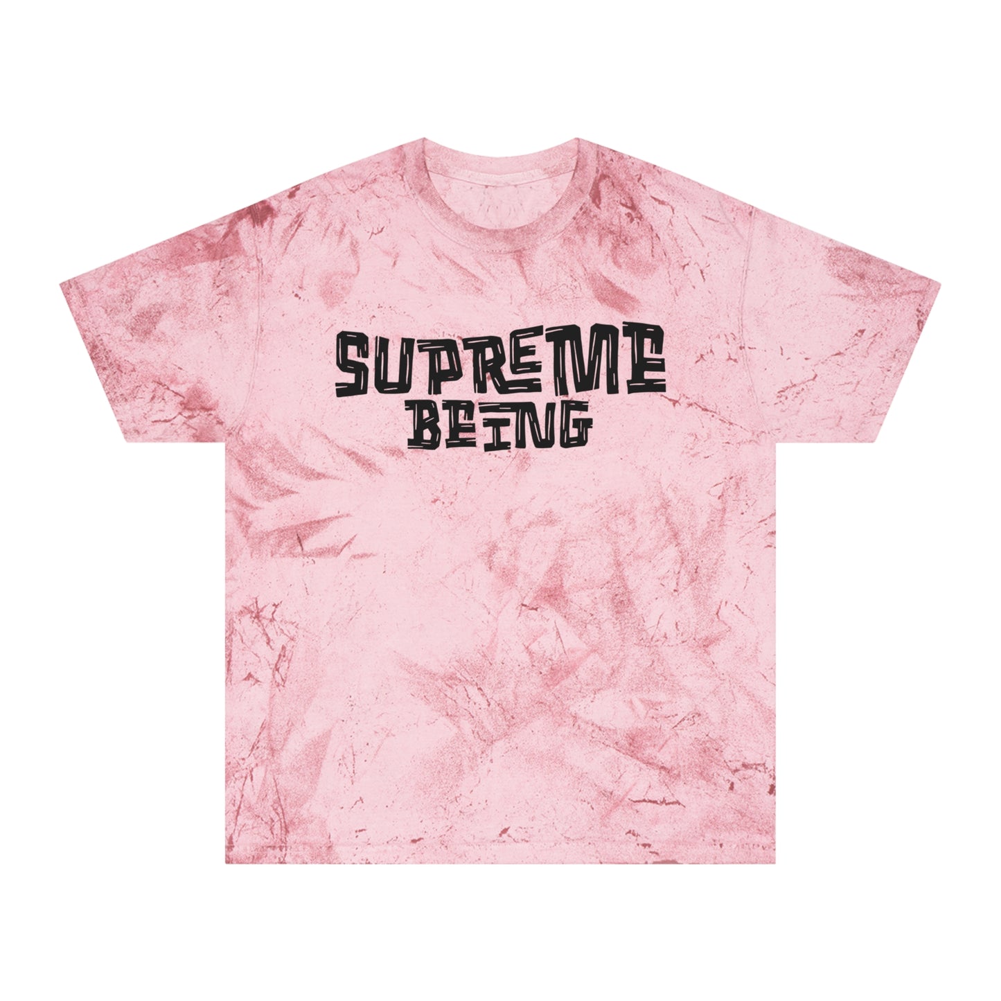 Supreme Being Color Blast Unisex T-Shirt - Trendy Casual Wear for Everyday Style