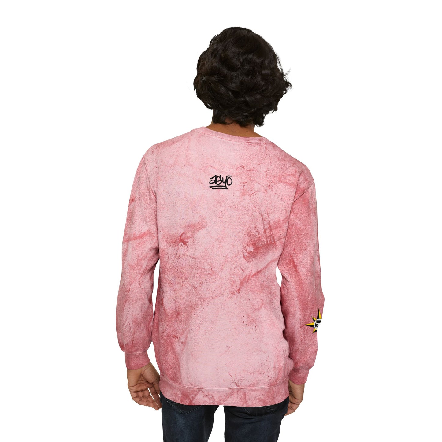 Supreme Being Color Blast Universal Crewneck Sweatshirt